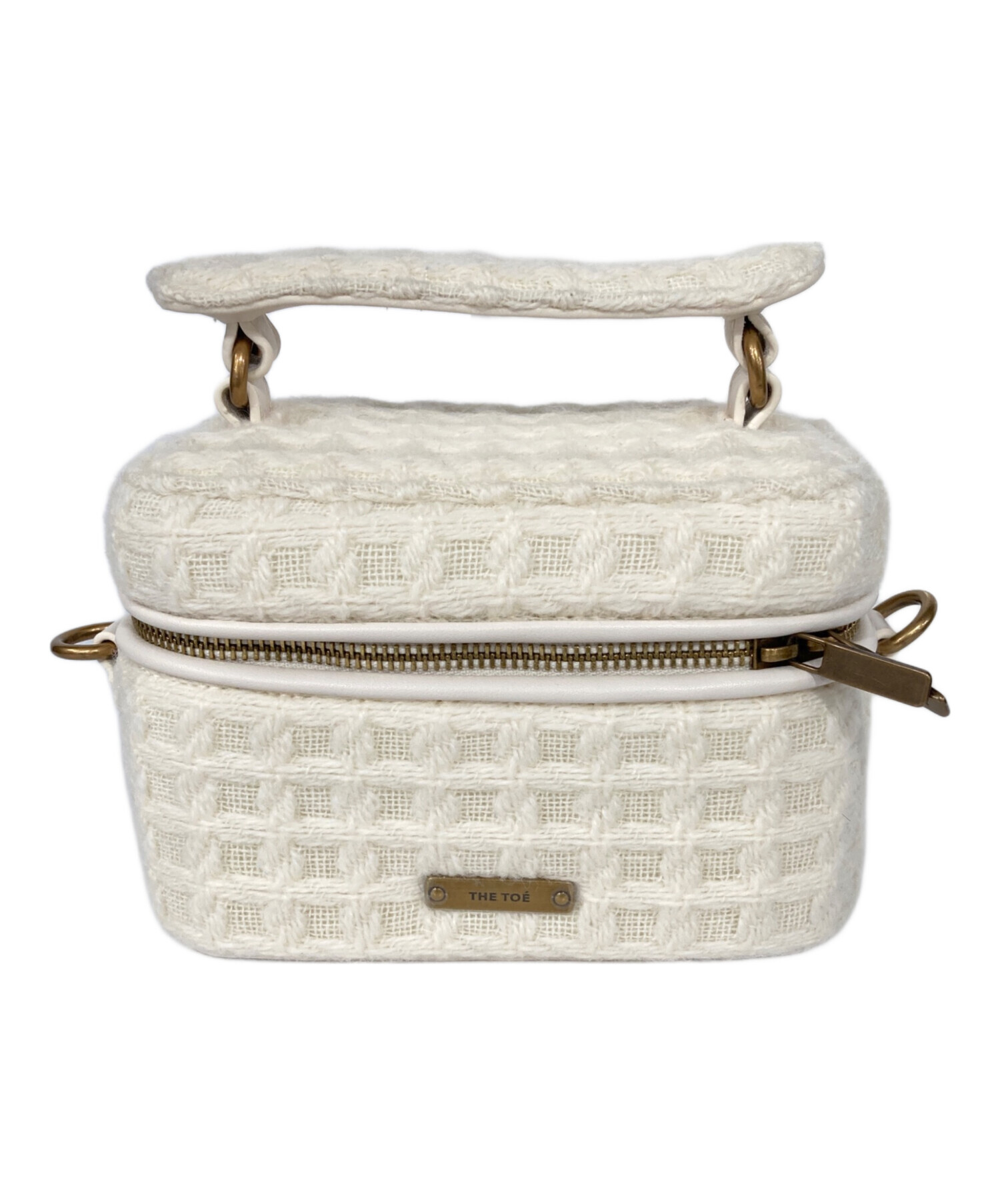 バッグ THE TOE Hohe Vanity Bag 中古・古着通販】the toe (ザ・トゥー) Hohe Vanity Bag アイボリー
