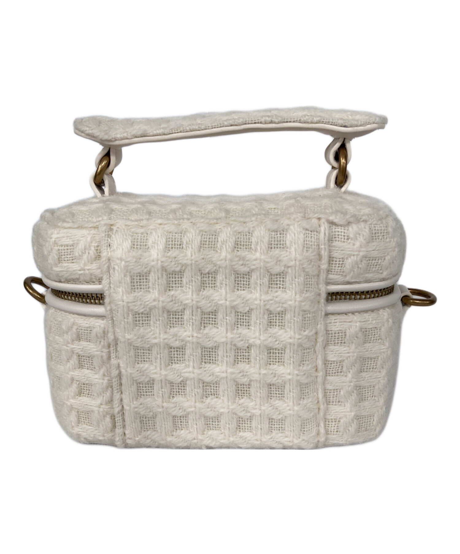 バッグ THE TOE Hohe Vanity Bag 中古・古着通販】the toe (ザ・トゥー) Hohe Vanity Bag アイボリー