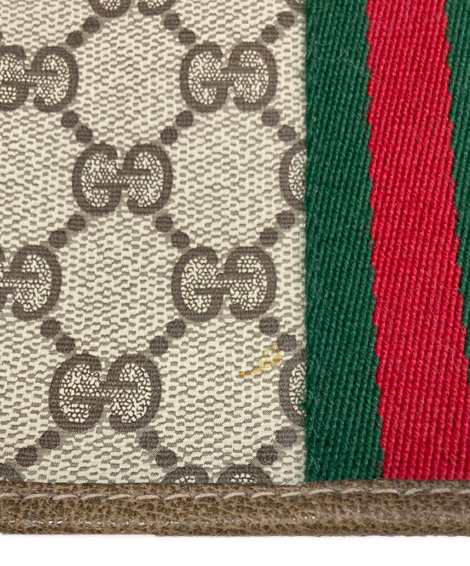 中古・古着通販】GUCCI (グッチ) ポーチ ベージュ｜ブランド・古着通販