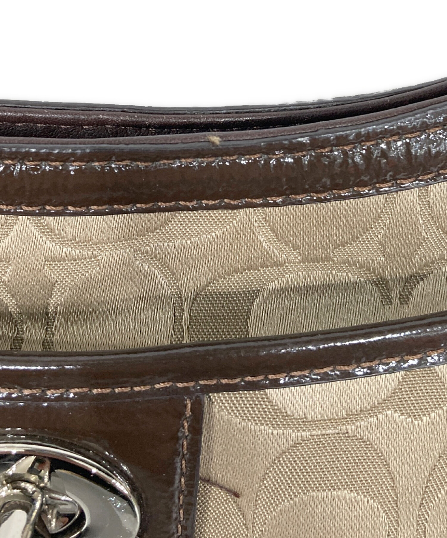 中古・古着通販】COACH (コーチ) シグネチャーショルダーバッグ
