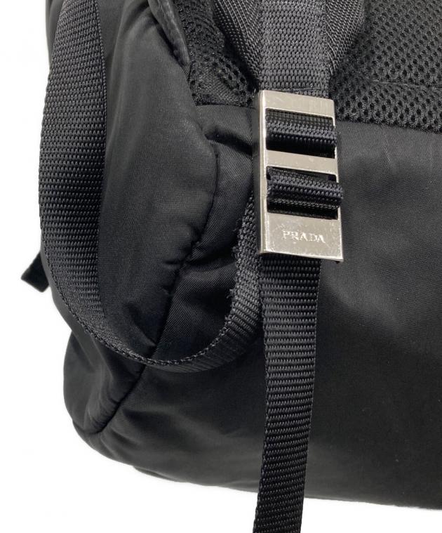 中古・古着通販】PRADA (プラダ) Re-Nylon×サフィアーノレザーバック