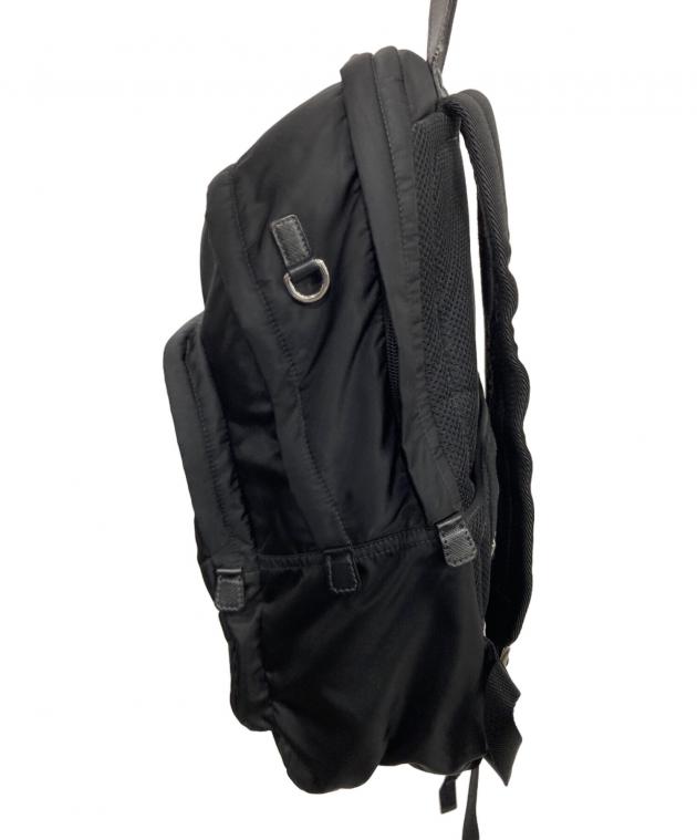 中古・古着通販】PRADA (プラダ) Re-Nylon×サフィアーノレザーバック