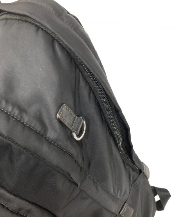 中古・古着通販】PRADA (プラダ) Re-Nylon×サフィアーノレザーバック