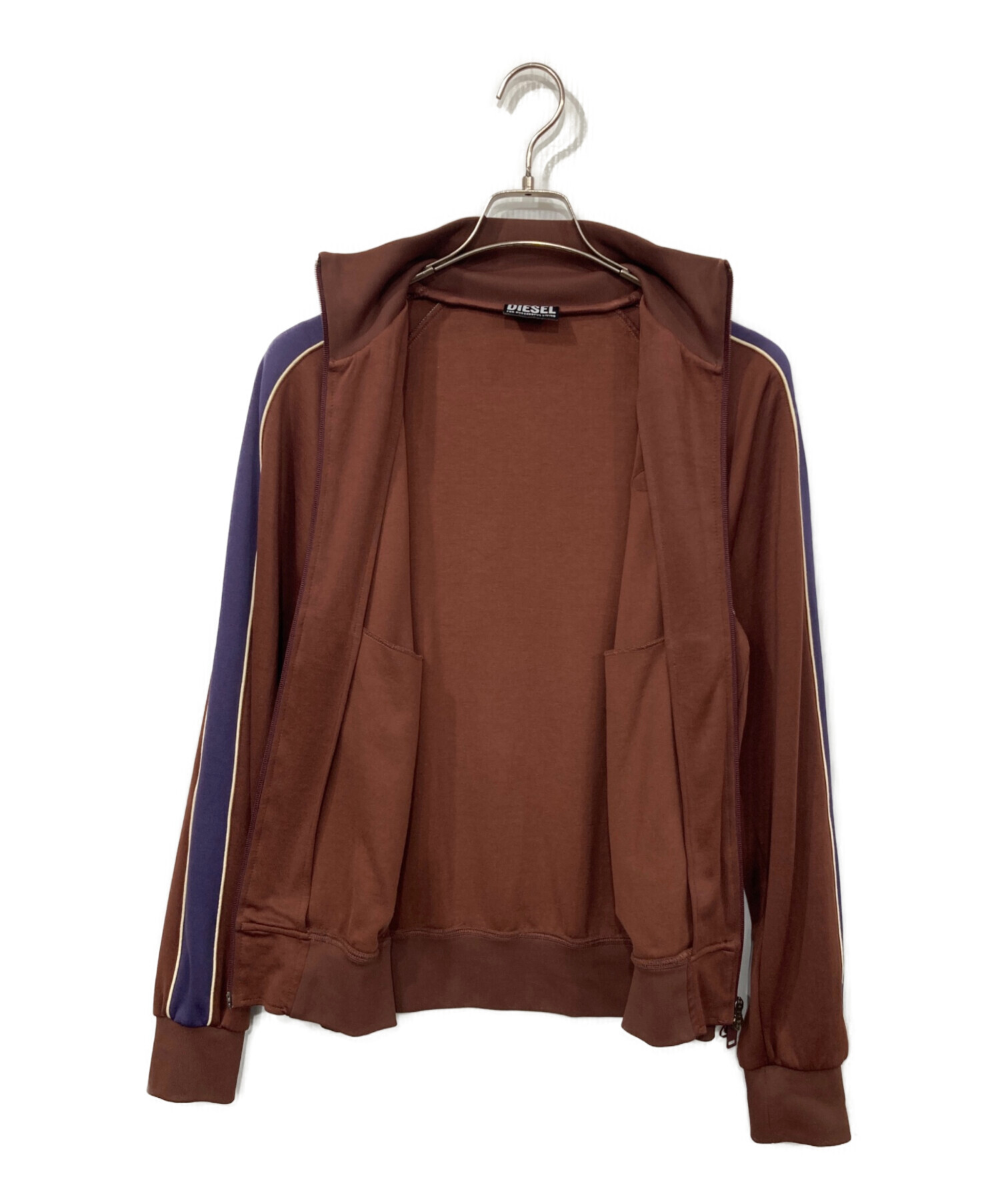 DIESEL ハイネックジップアップジャケット　トラックジャケット　ジャージ 中古・古着通販】DIESEL (ディーゼル) ハイネックトラックジャケット