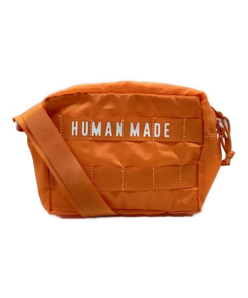 HUMAN MADE ショルダーバッグ カーキ オレンジ 中古・古着通販】HUMAN MADE (ヒューマンメイド) パッカブル