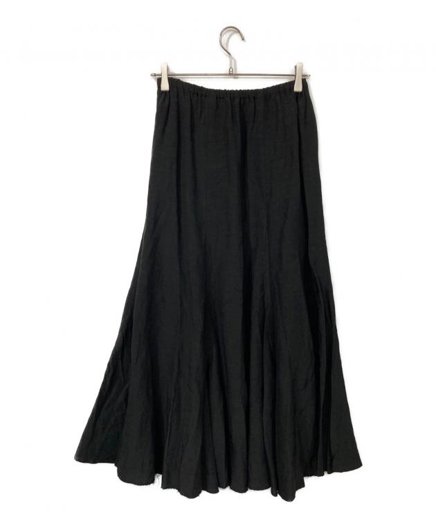 プラージュ　Plage glace flare スカート　黒　38 中古・古着通販】Plage (プラージュ) glace flare スカート ブラック