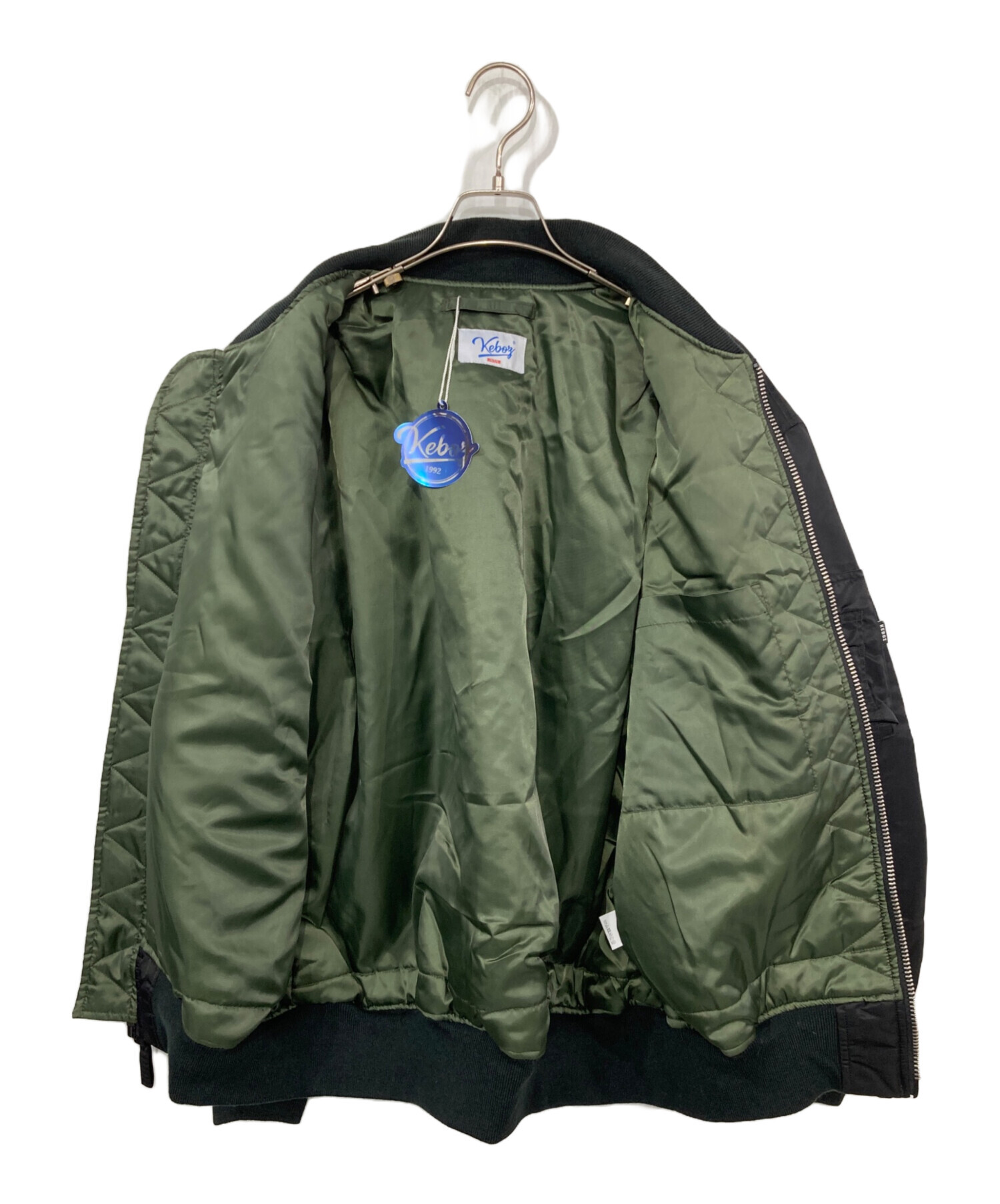 中古・古着通販】KEBOZ (ケボズ) MA-1/フライトジャケット ブラック