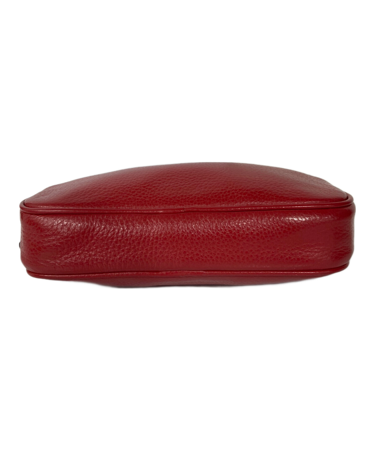中古・古着通販】COACH (コーチ) チェーンショルダーバッグ レッド