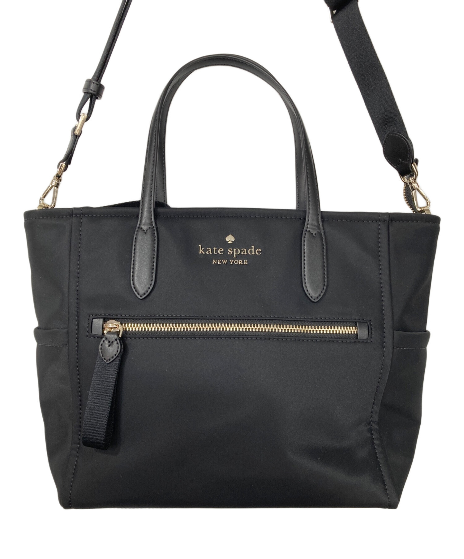 kate spade new york ブラウス XS 黒 【古着】【中古】【送料無料】 kate spade NEW YORK - kate spade new york ブラウス XS 黒 【古着