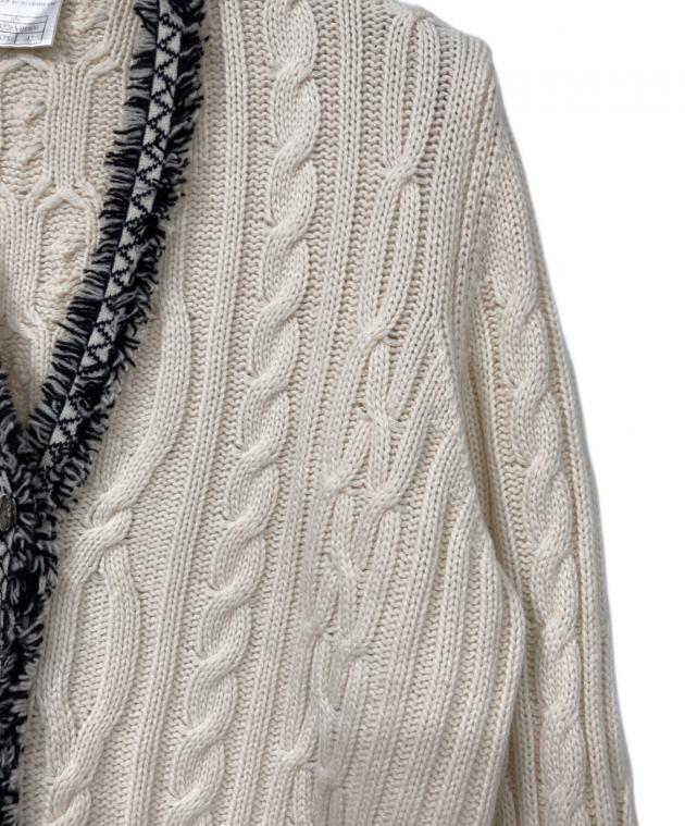 中古・古着通販】CHANEL (シャネル) コットン×カシミヤ カーディガン
