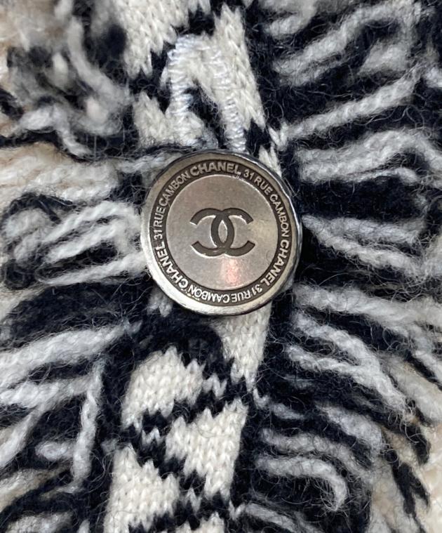中古・古着通販】CHANEL (シャネル) コットン×カシミヤ カーディガン