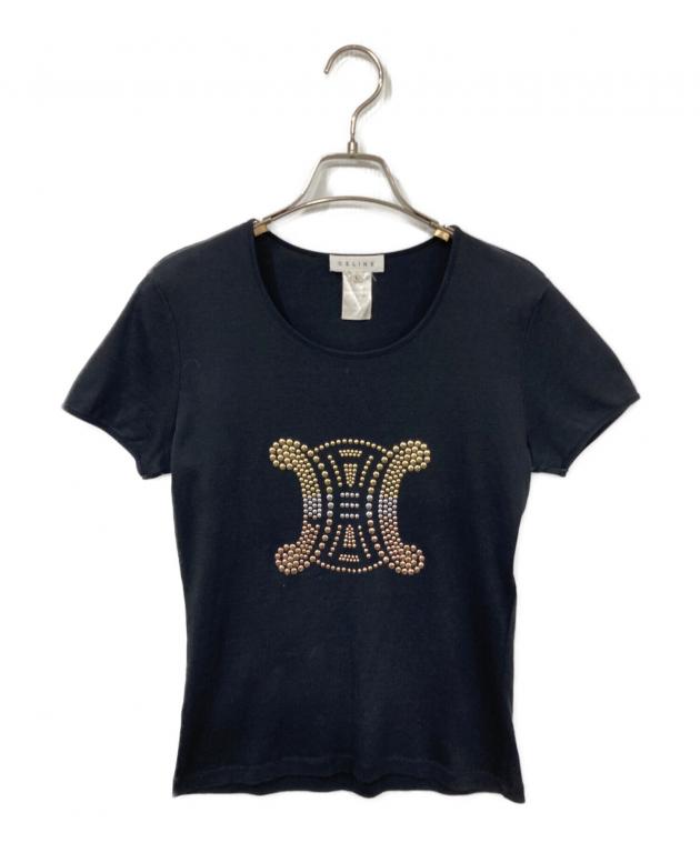 中古・古着通販】CELINE (セリーヌ) トリオンフスタッズTシャツ