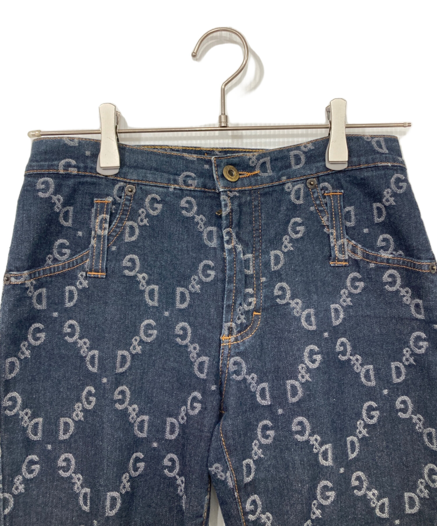 中古・古着通販】DOLCE & GABBANA (ドルチェ＆ガッバーナ) D&G柄デニム
