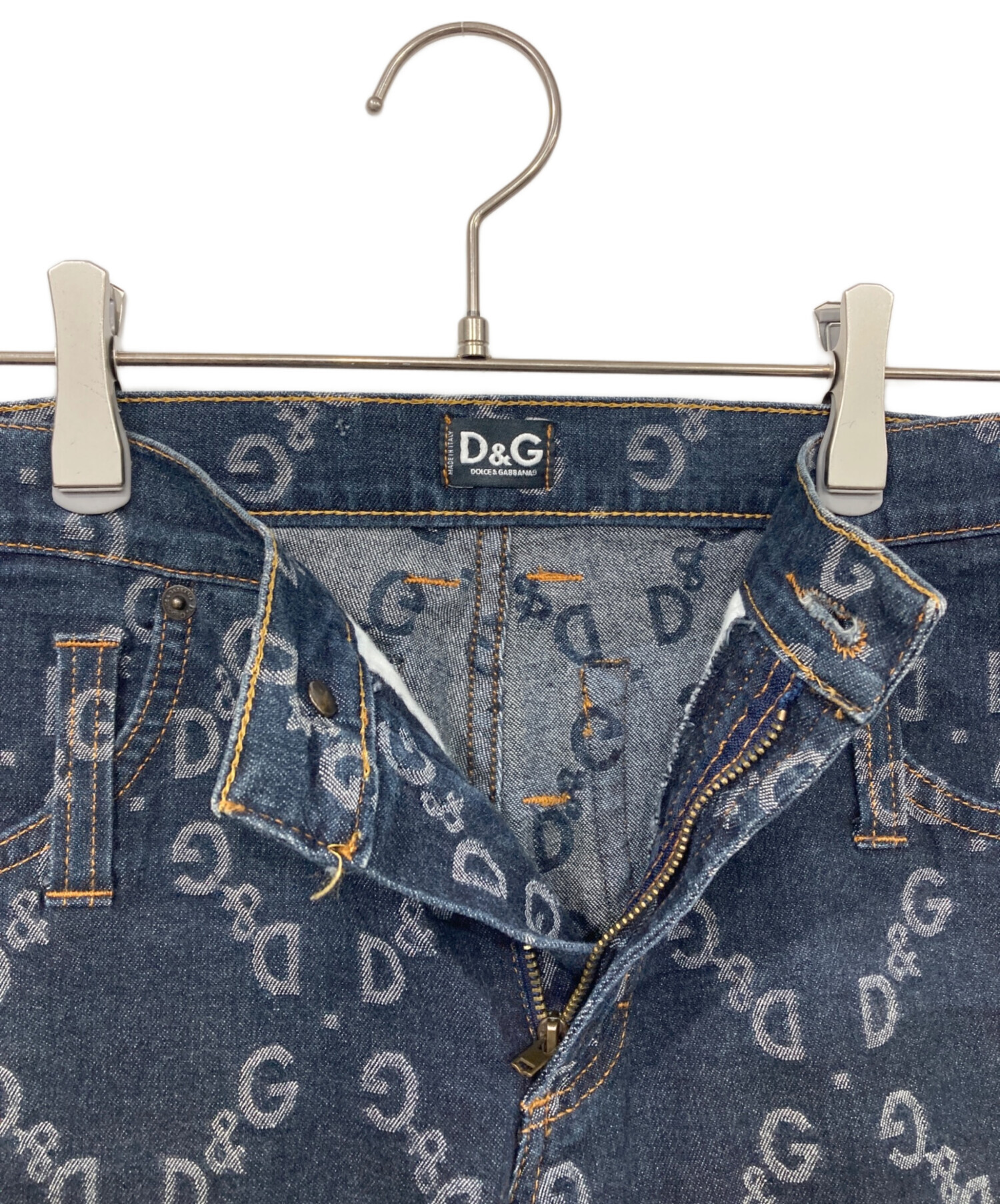 中古・古着通販】DOLCE & GABBANA (ドルチェ＆ガッバーナ) D&G柄デニム