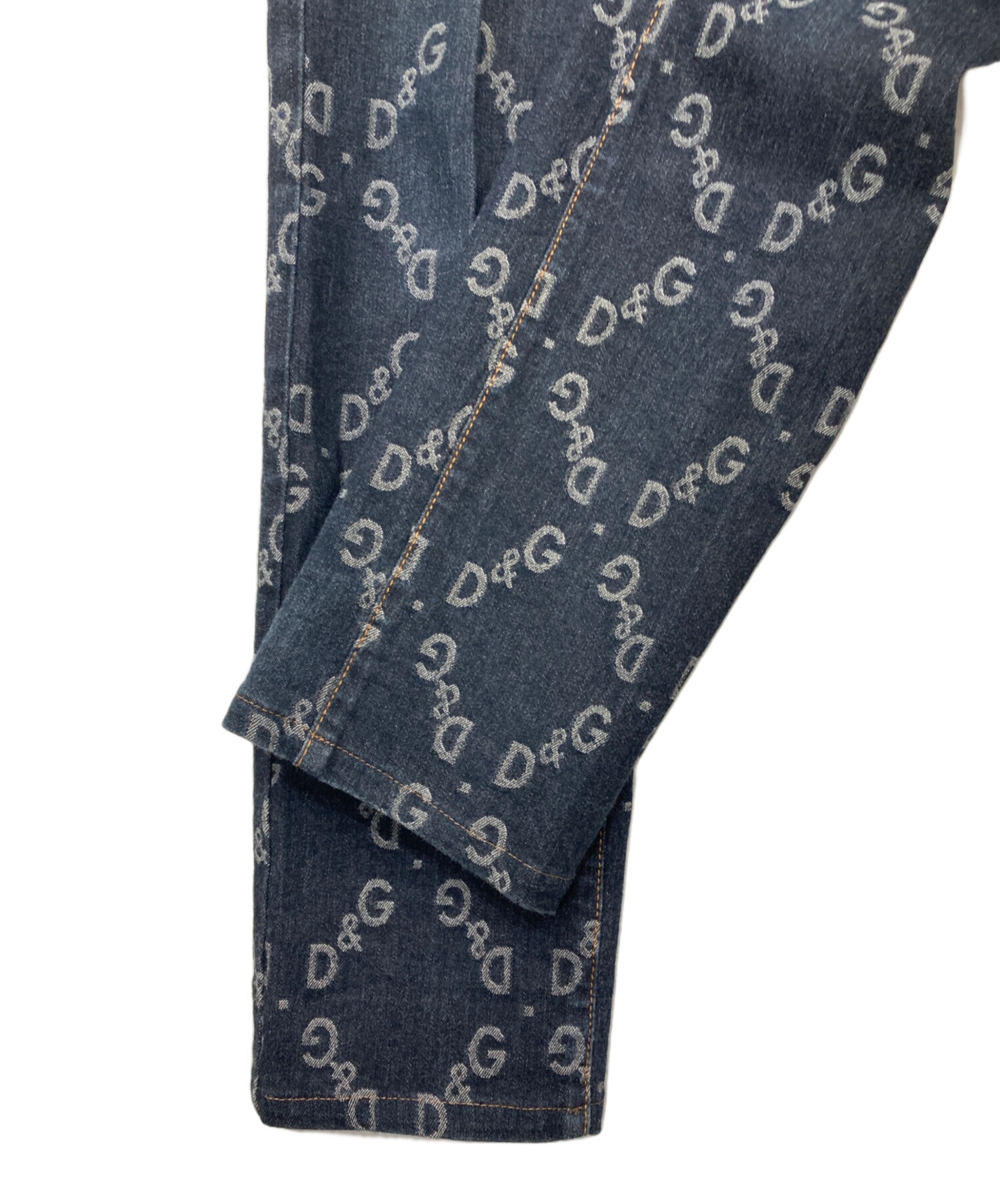 中古・古着通販】DOLCE & GABBANA (ドルチェ＆ガッバーナ) D&G柄デニム
