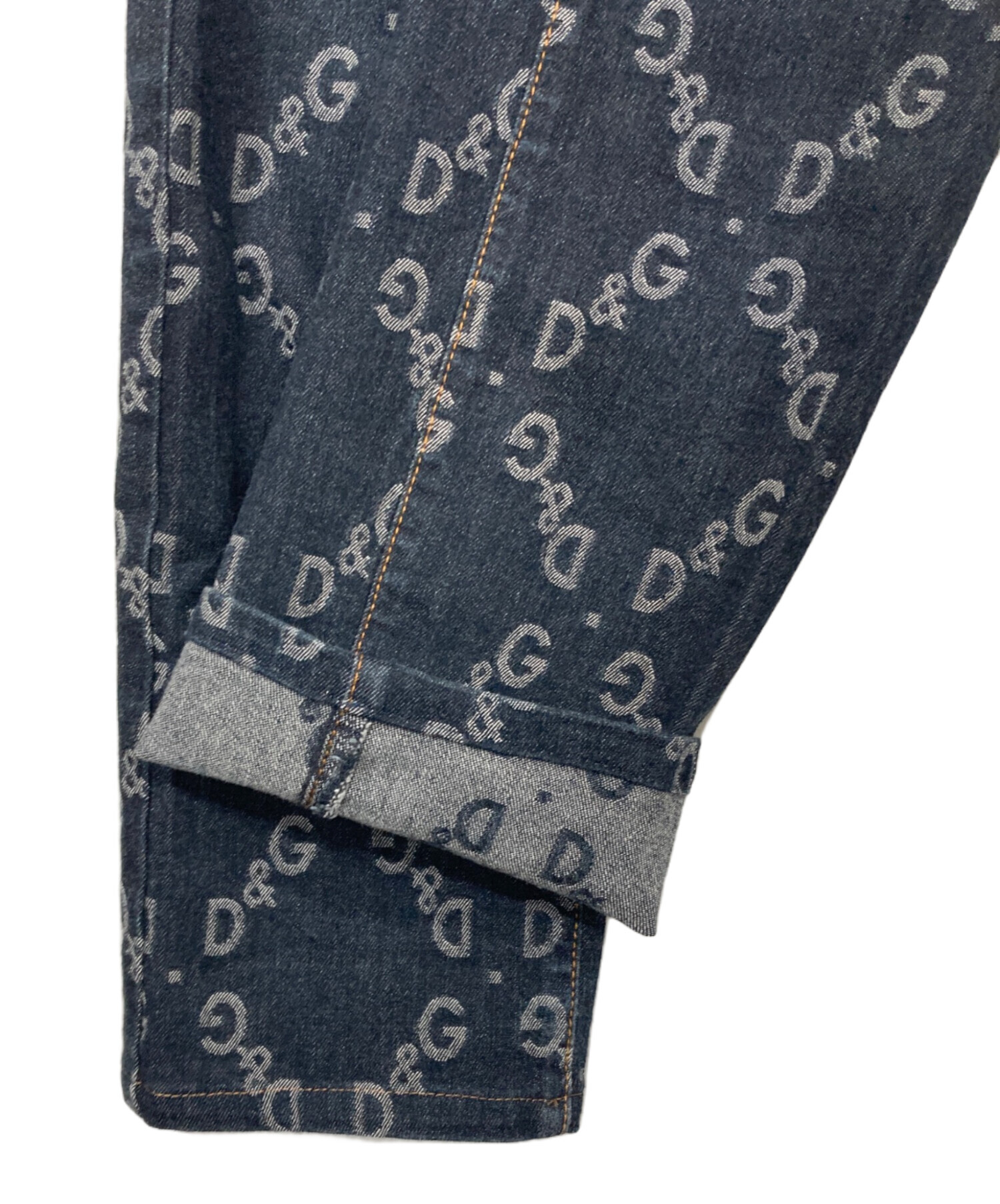 中古・古着通販】DOLCE & GABBANA (ドルチェ＆ガッバーナ) D&G柄デニム