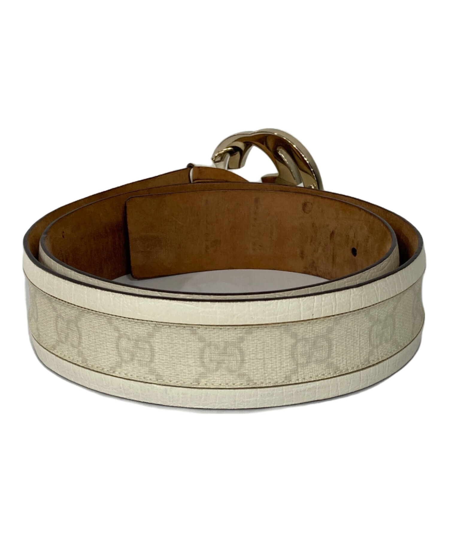中古・古着通販】GUCCI (グッチ) インターロッキングGバックルベルト 中古・古着通販】GUCCI (グッチ) インターロッキングGバックルベルト