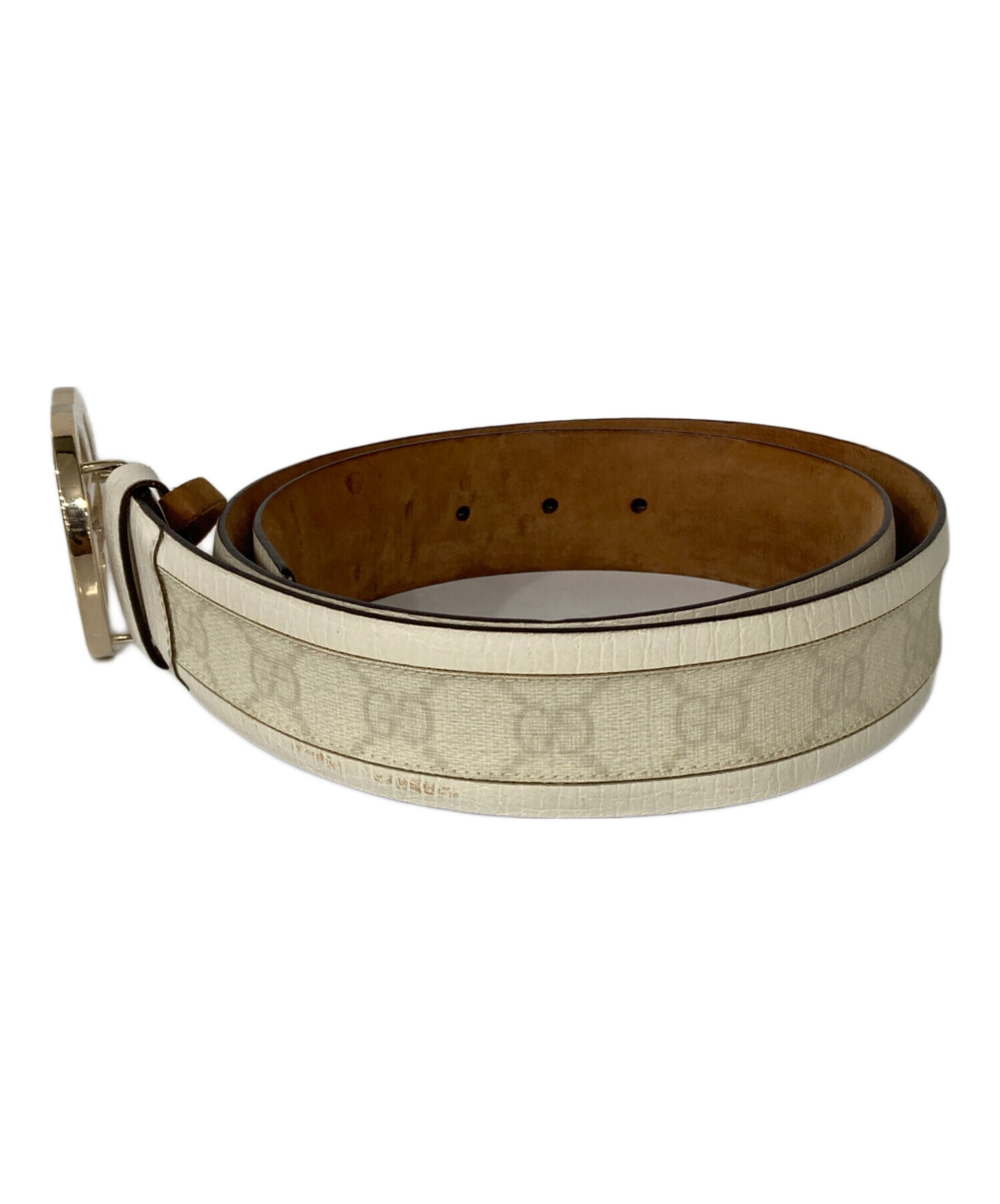 中古・古着通販】GUCCI (グッチ) インターロッキングGバックルベルト 中古・古着通販】GUCCI (グッチ) インターロッキングGバックルベルト