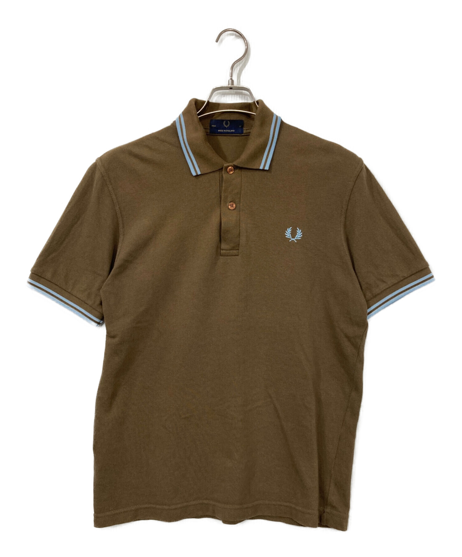 中古・古着通販】FRED PERRY (フレッドペリー) ポロシャツ ブラウン 