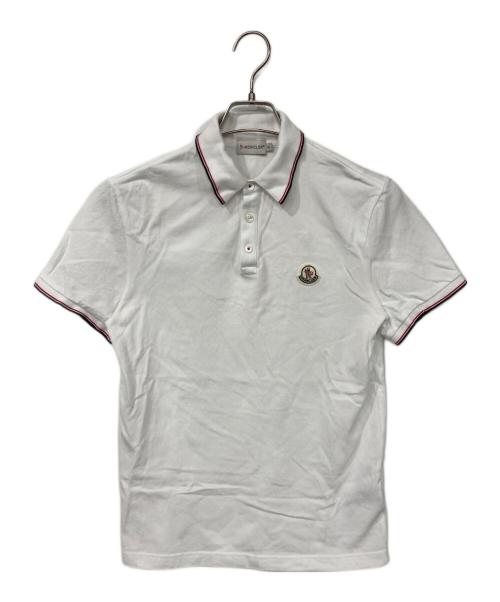 中古・古着通販】MONCLER (モンクレール) ポロシャツ ホワイト