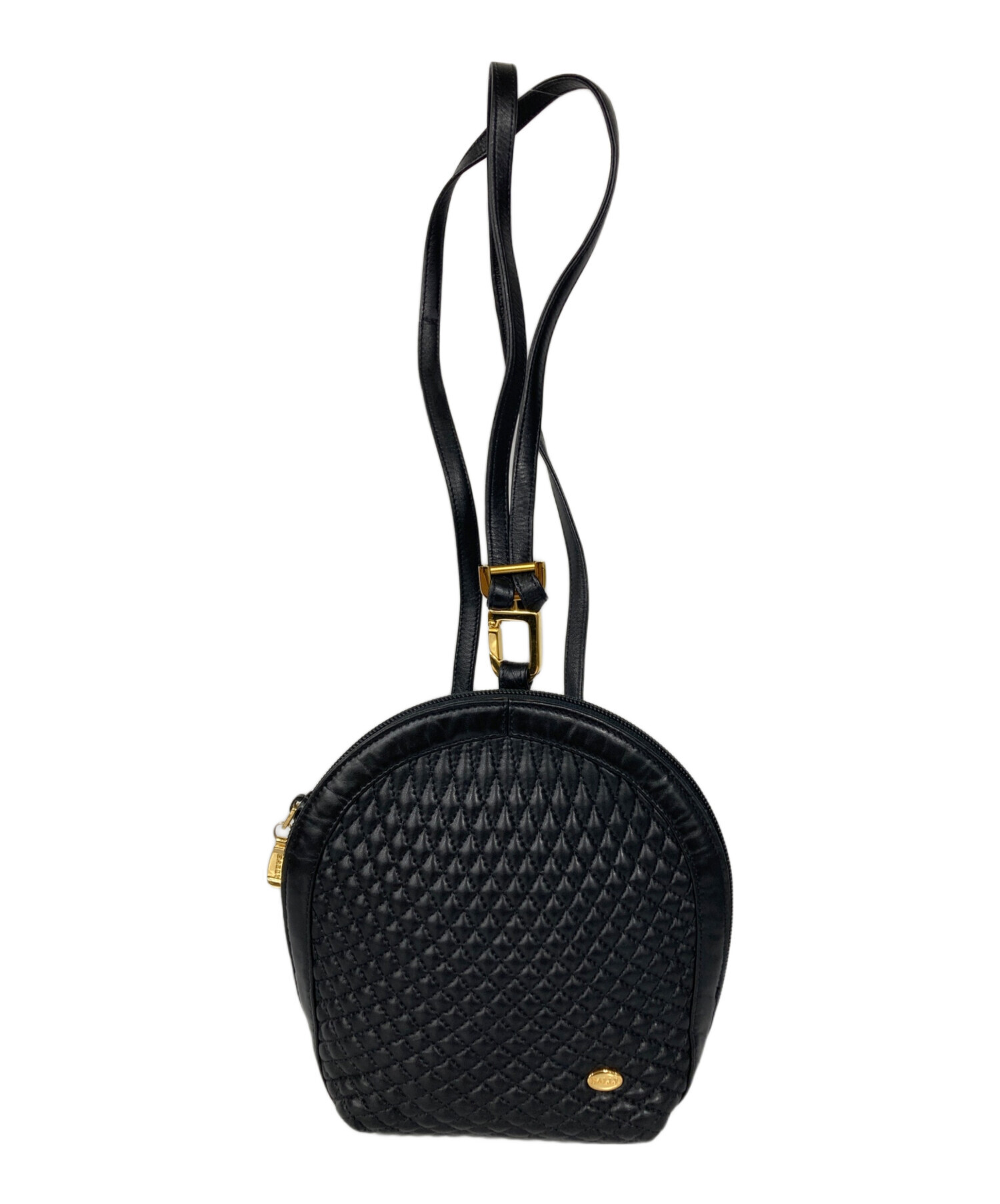 中古・古着通販】BALLY (バリー) レザーキルティングショルダーバッグ 中古・古着通販】BALLY (バリー) レザーキルティングショルダーバッグ