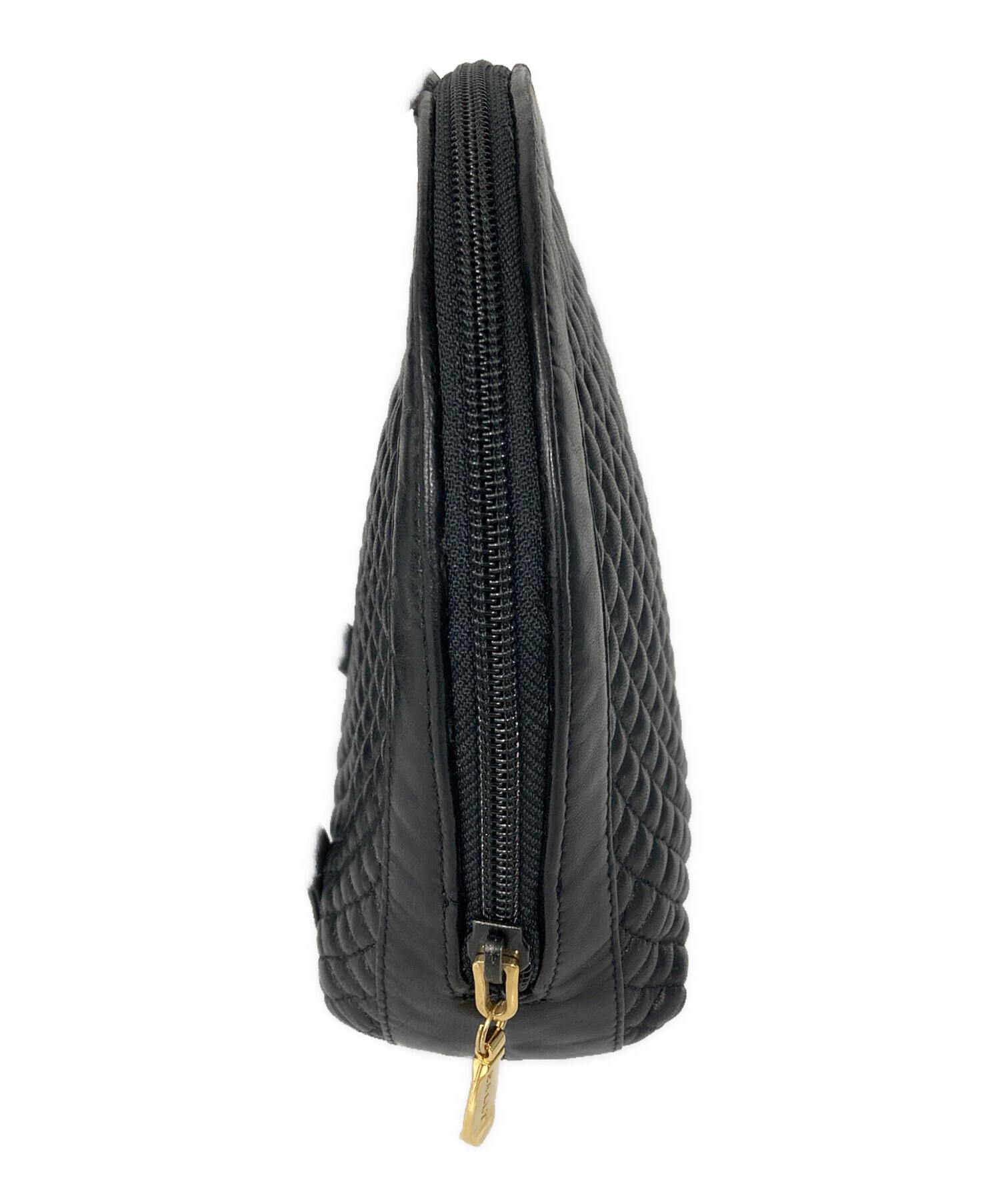 中古・古着通販】BALLY (バリー) レザーキルティングショルダーバッグ