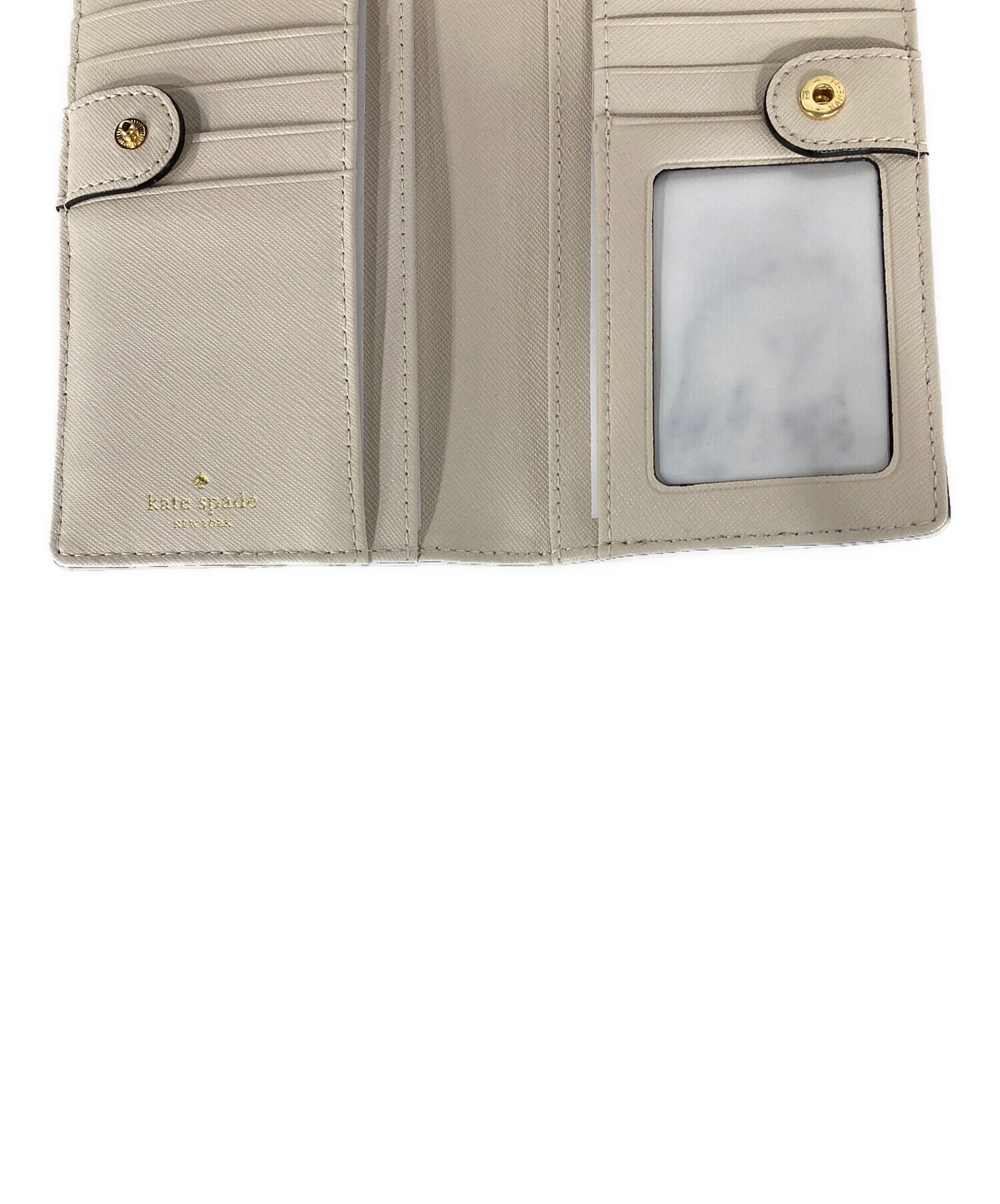 中古・古着通販】Kate Spade (ケイトスペード) 長財布 ブラック 