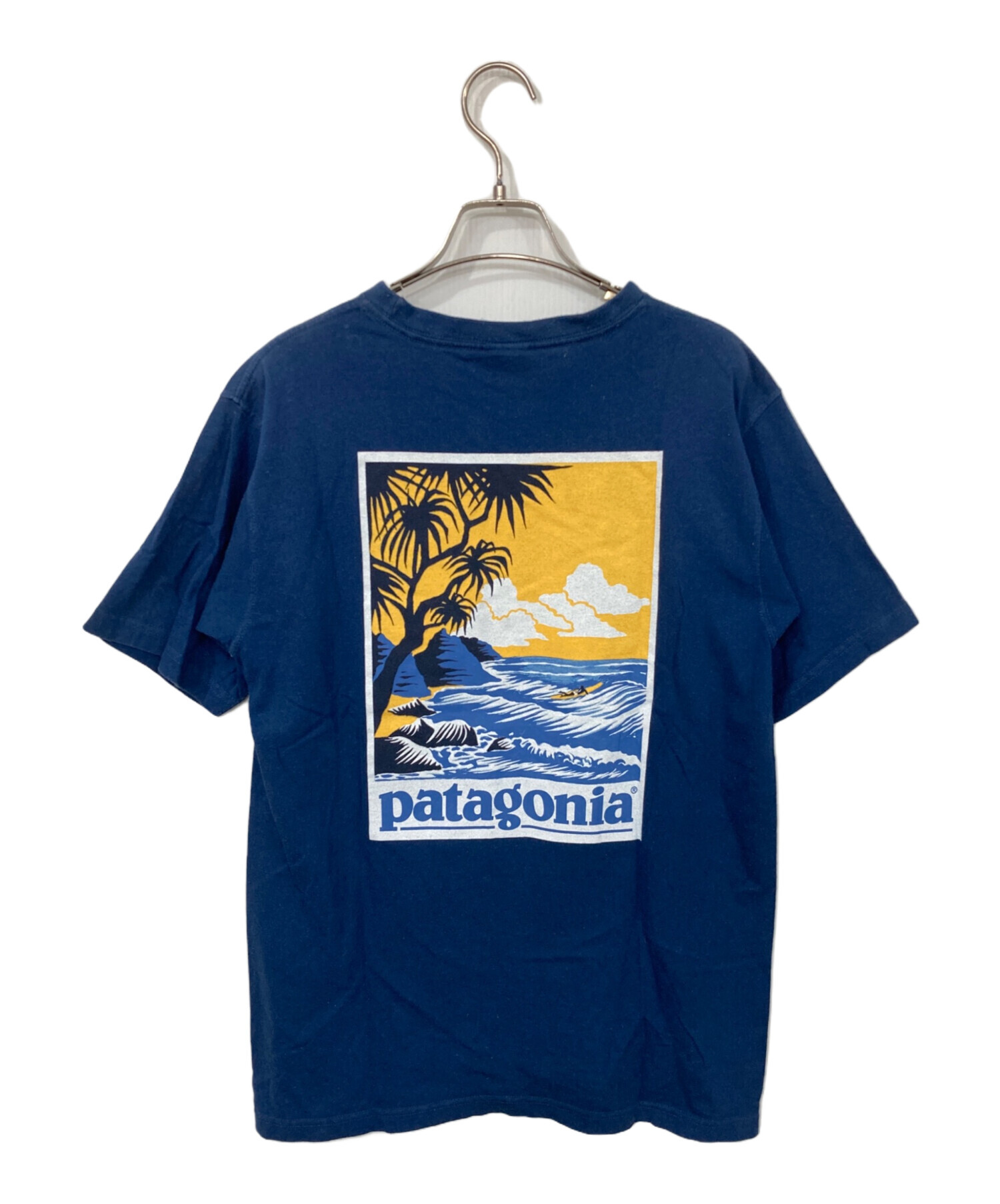中古・古着通販】Patagonia (パタゴニア) Beneficial Tシャツ ネイビー