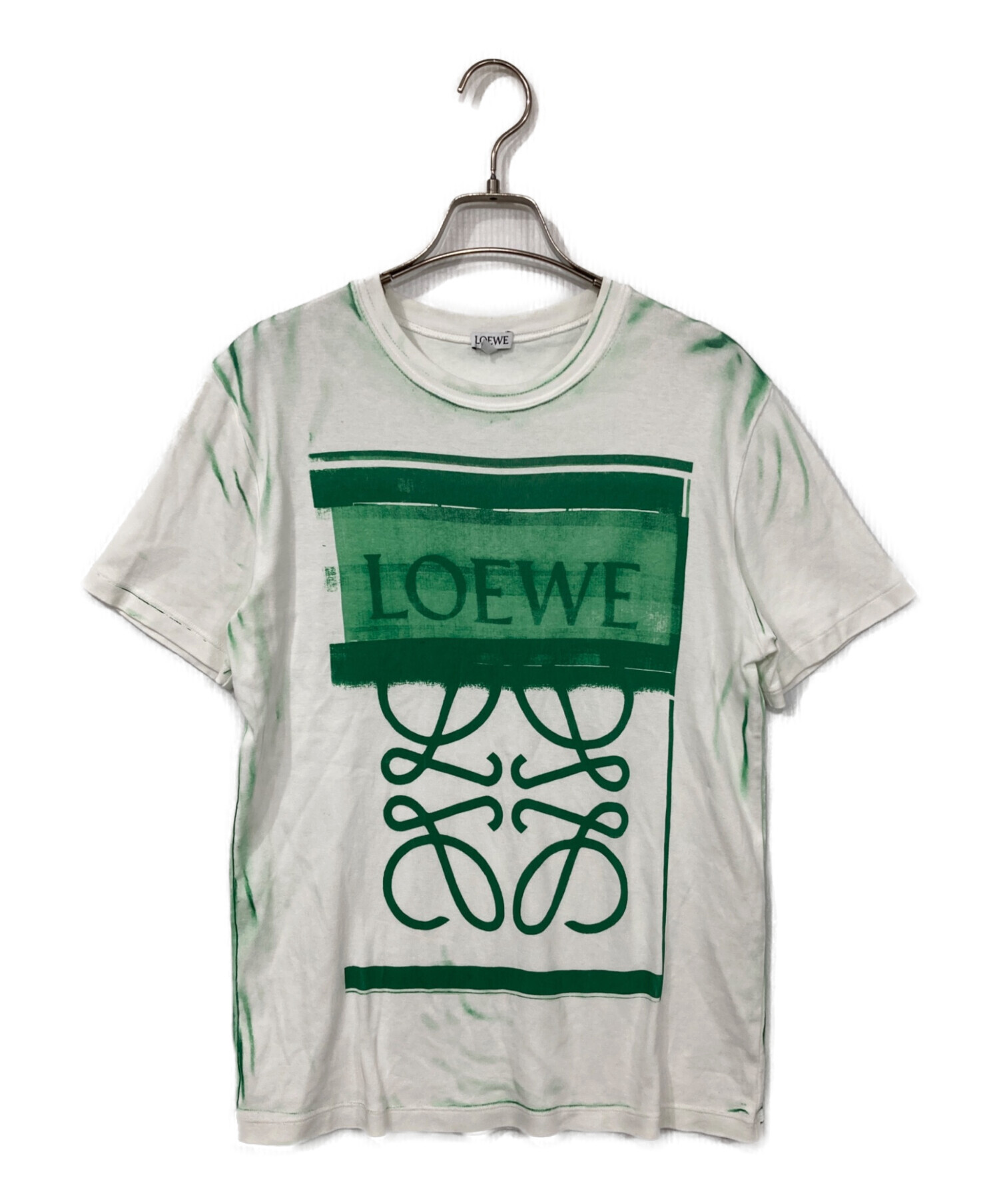 中古・古着通販】LOEWE (ロエベ) アナグラム ロゴプリントTシャツ