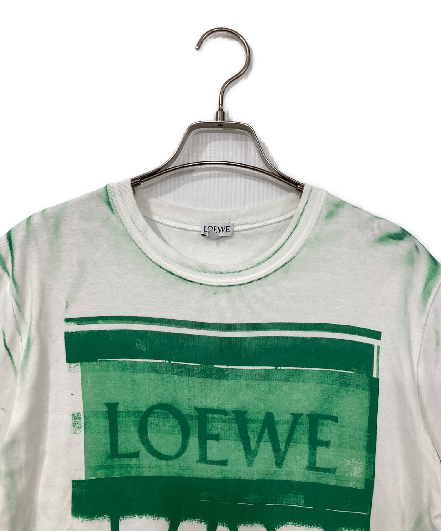 中古・古着通販】LOEWE (ロエベ) アナグラム ロゴプリントTシャツ 