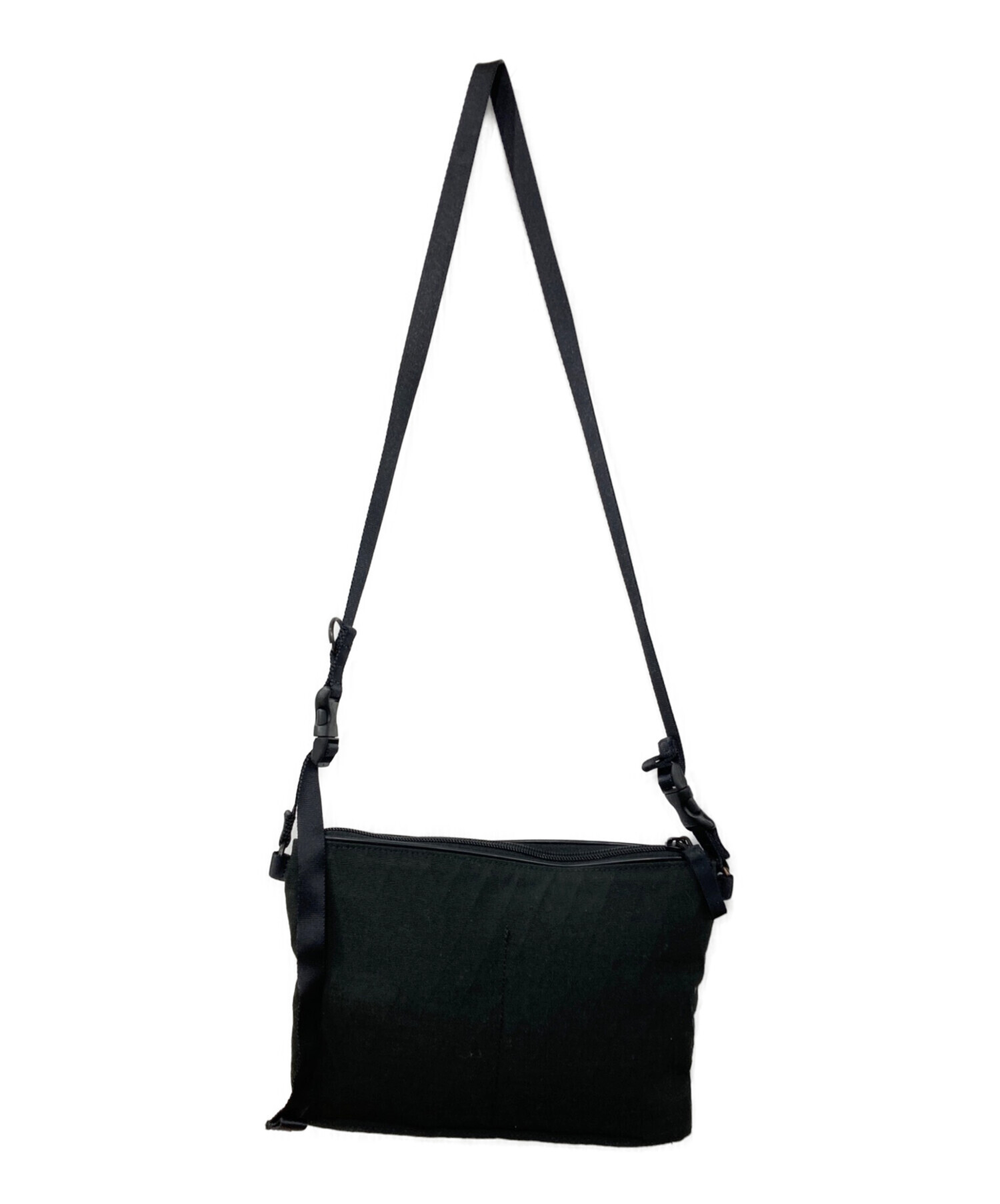 中古・古着通販】PORTER (ポーター) ハイブリッドサコッシュ ブラック 