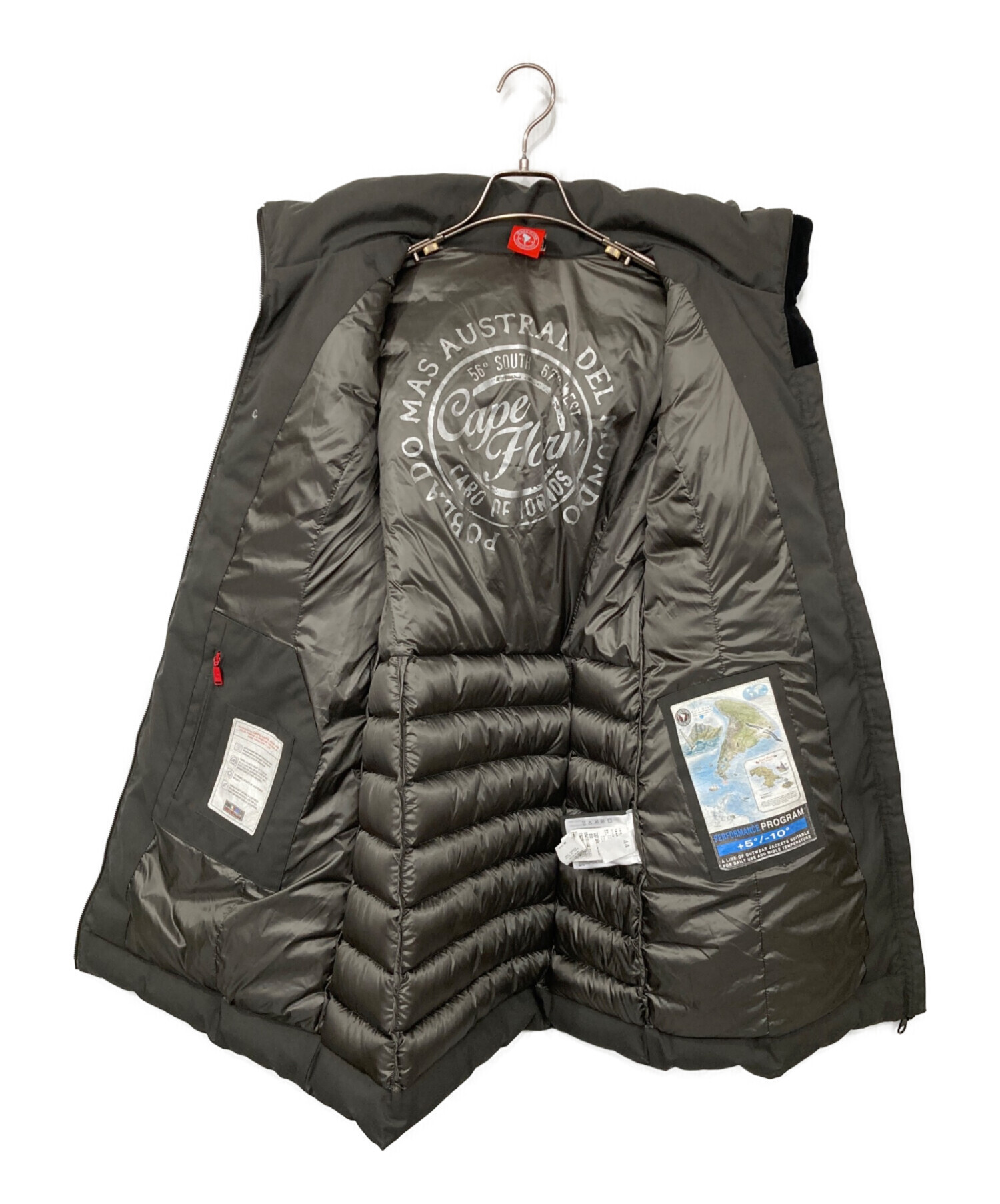 中古・古着通販】CAPE HORN (ケープホーン) ダウンコート カーキ