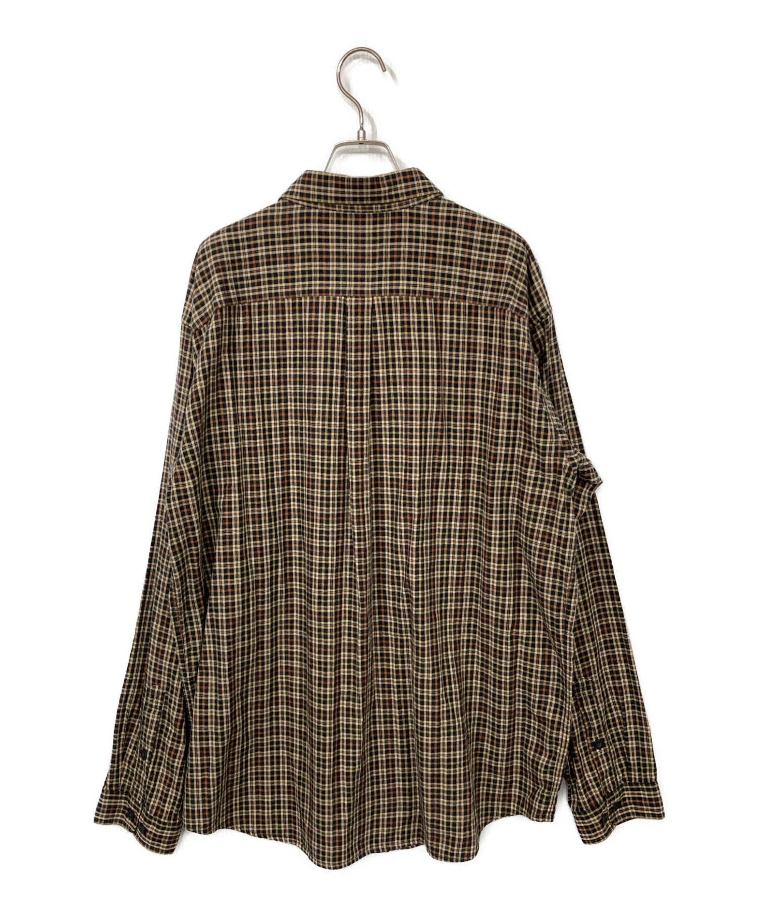 patagonia チェックシャツ 中古・古着通販】Patagonia (パタゴニア) チェックシャツ ブラウン