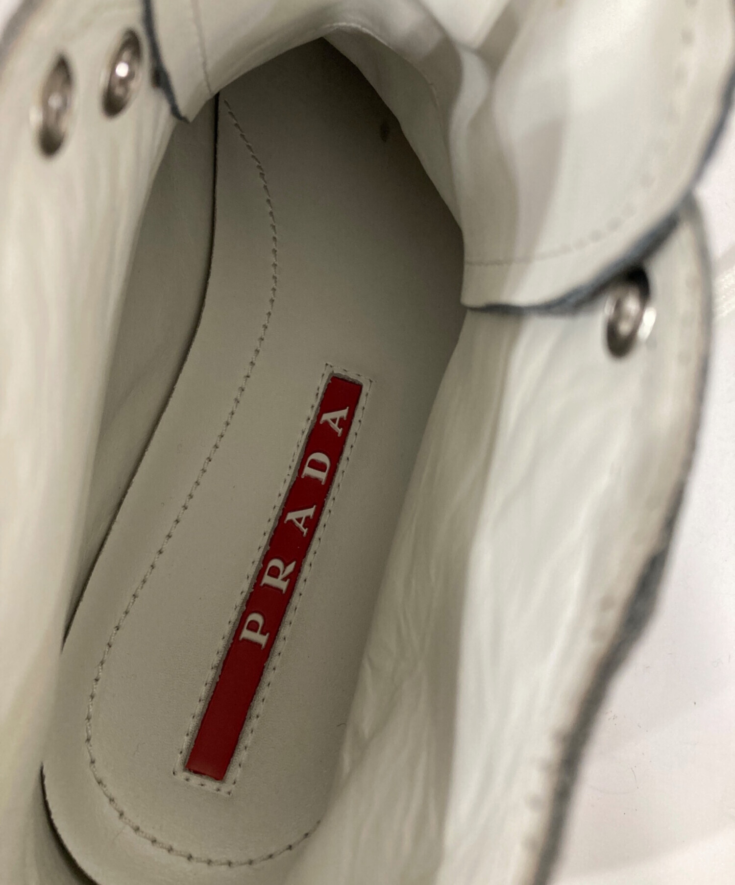 中古・古着通販】PRADA SPORTS (プラダスポーツ) スウェードハイカット