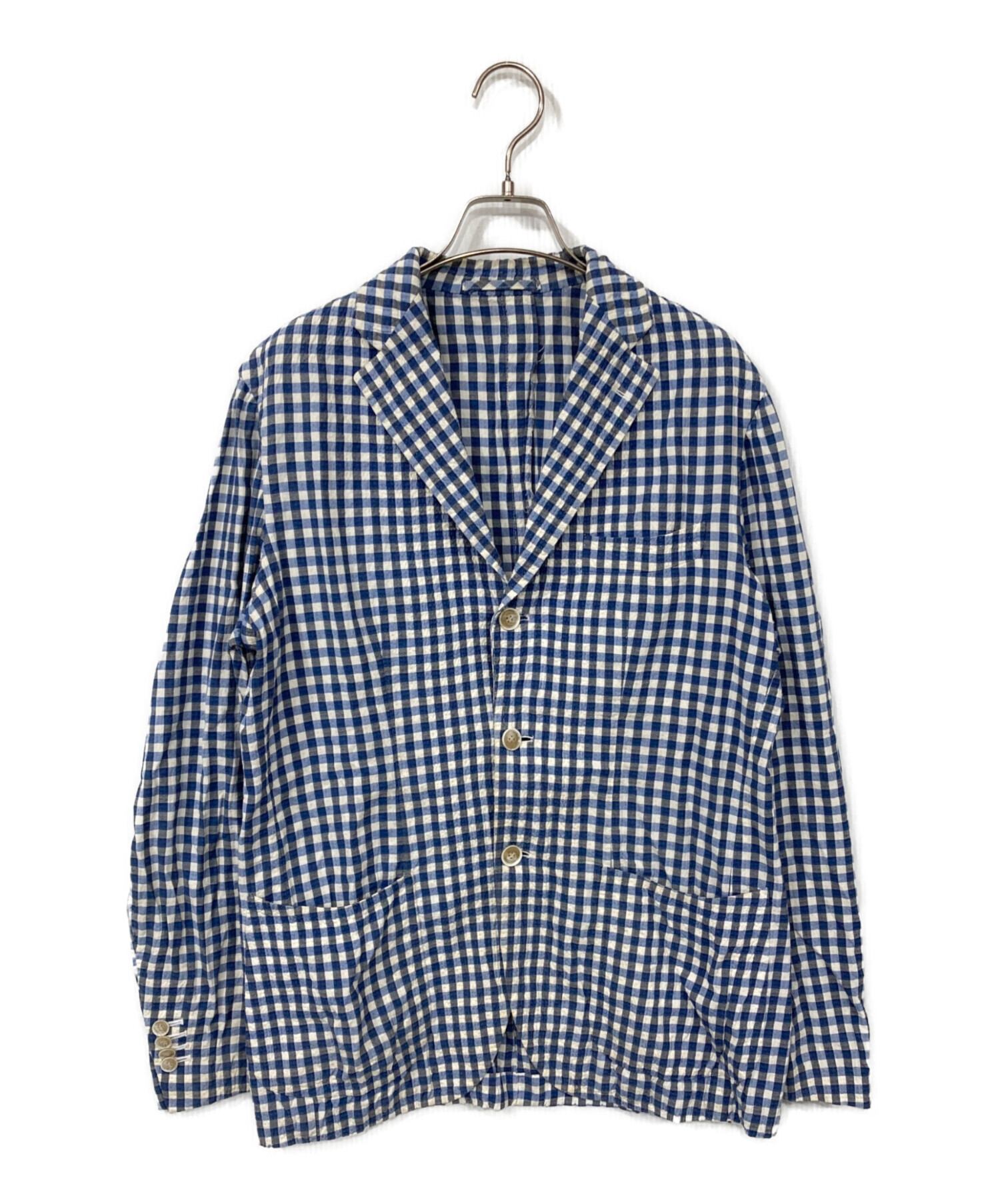 中古・古着通販】RING JACKET (リングジャケット) チェックテーラード
