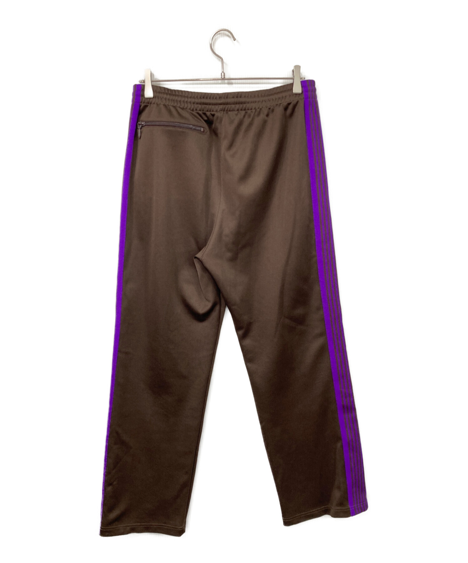 【希少美品】Needles トラックパンツ 24aw ブラウン パープル M 中古・古着通販】Needles (ニードルズ) Track Pant Poly Smooth
