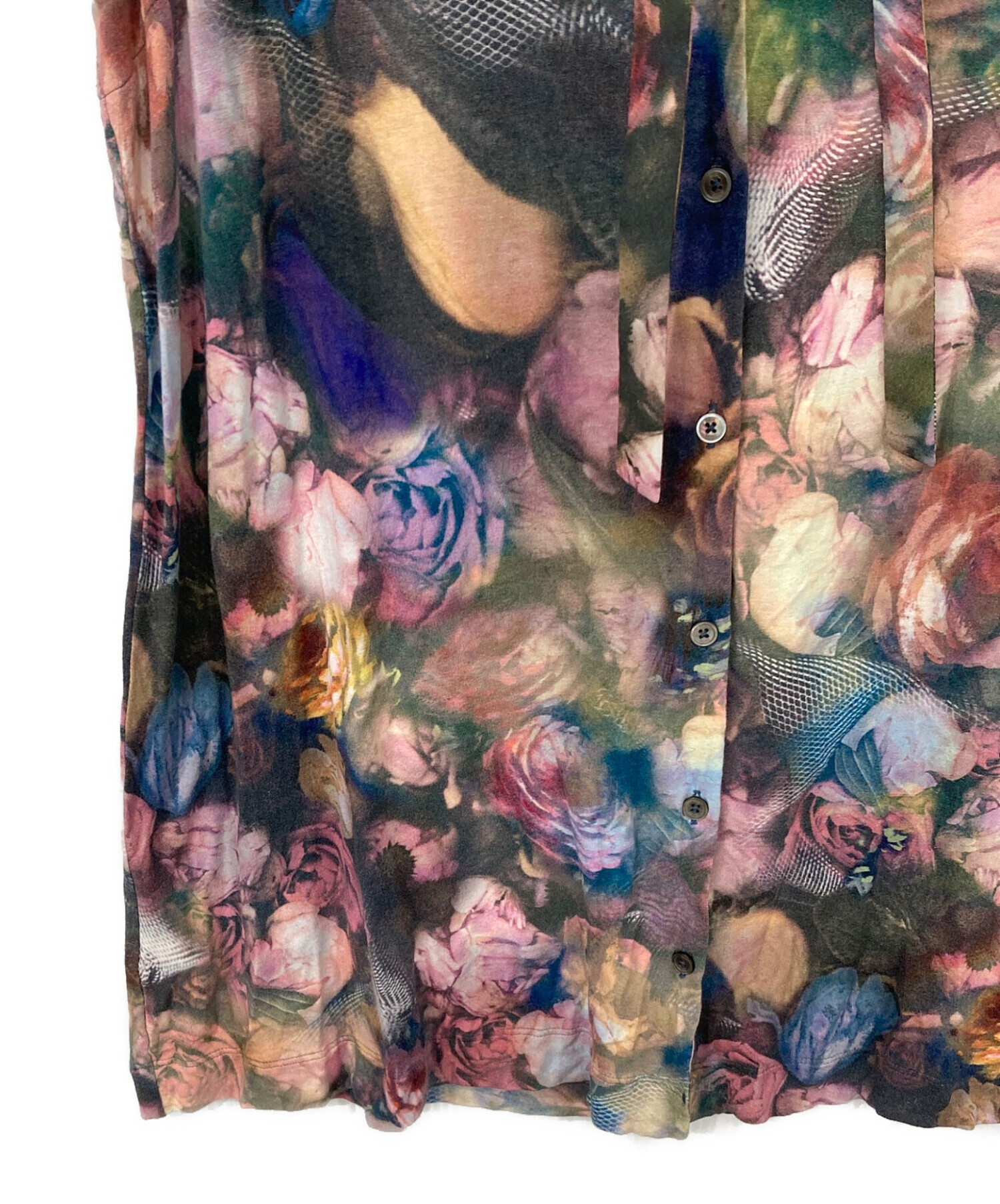 中古・古着通販】PAUL SMITH (ポールスミス) 花柄ノースリーブブラウス 