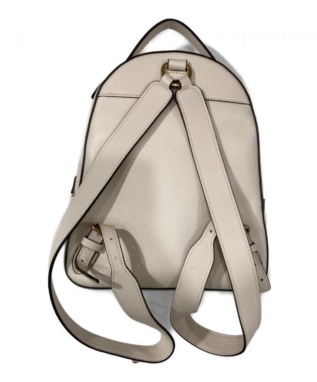 中古・古着通販】COACH (コーチ) レザーミニリュック ホワイト