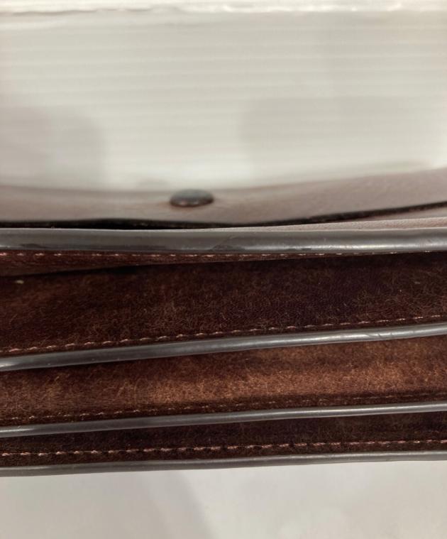 SLOW ブラウン レザー 長財布 古着 アメカジ ヴィンテージ 中古・古着通販】SLOW (スロウ) 長財布 ブラウン｜ブランド・古着通販