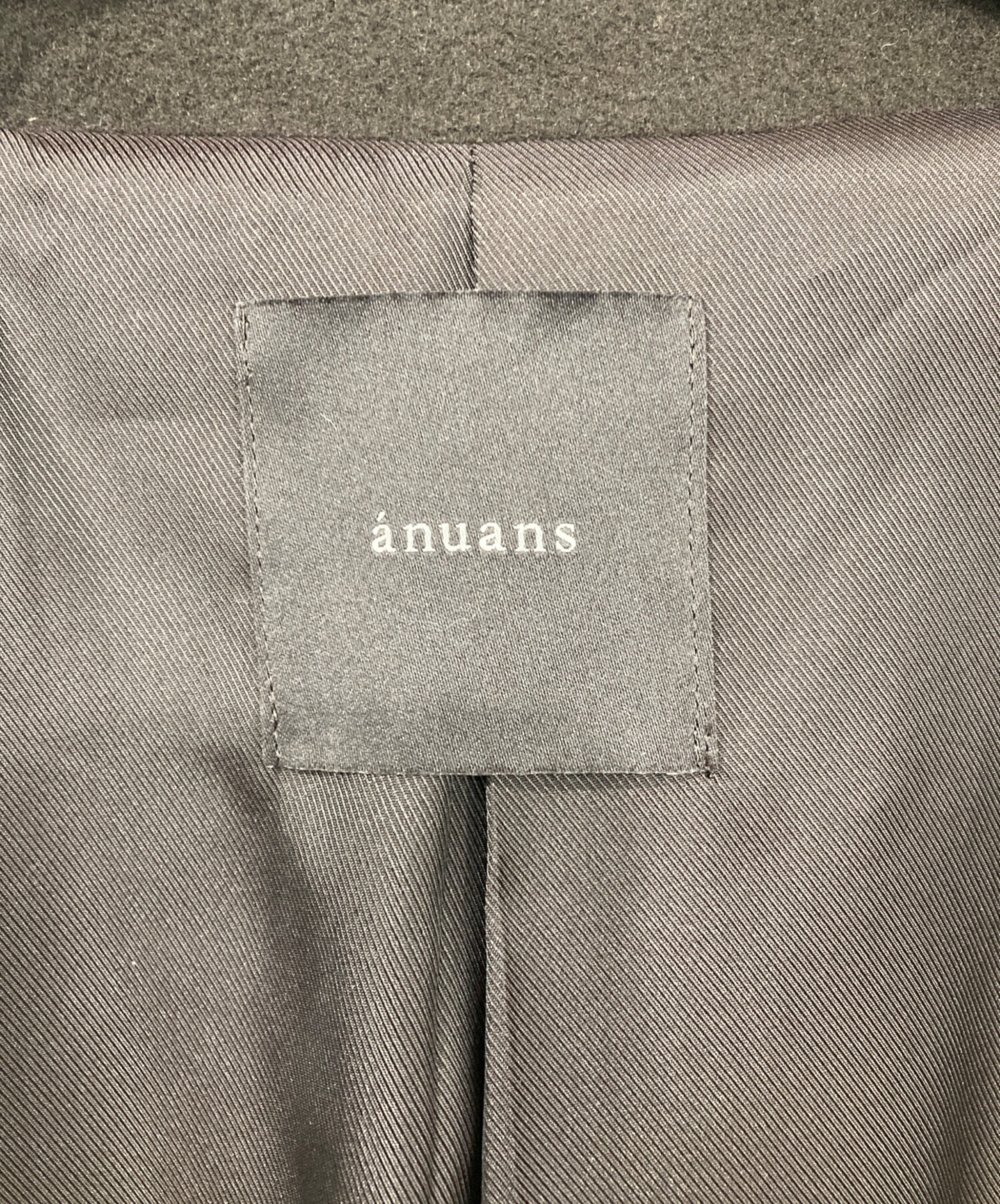 中古・古着通販】anuans (アニュアンス) ウールトレンチコート
