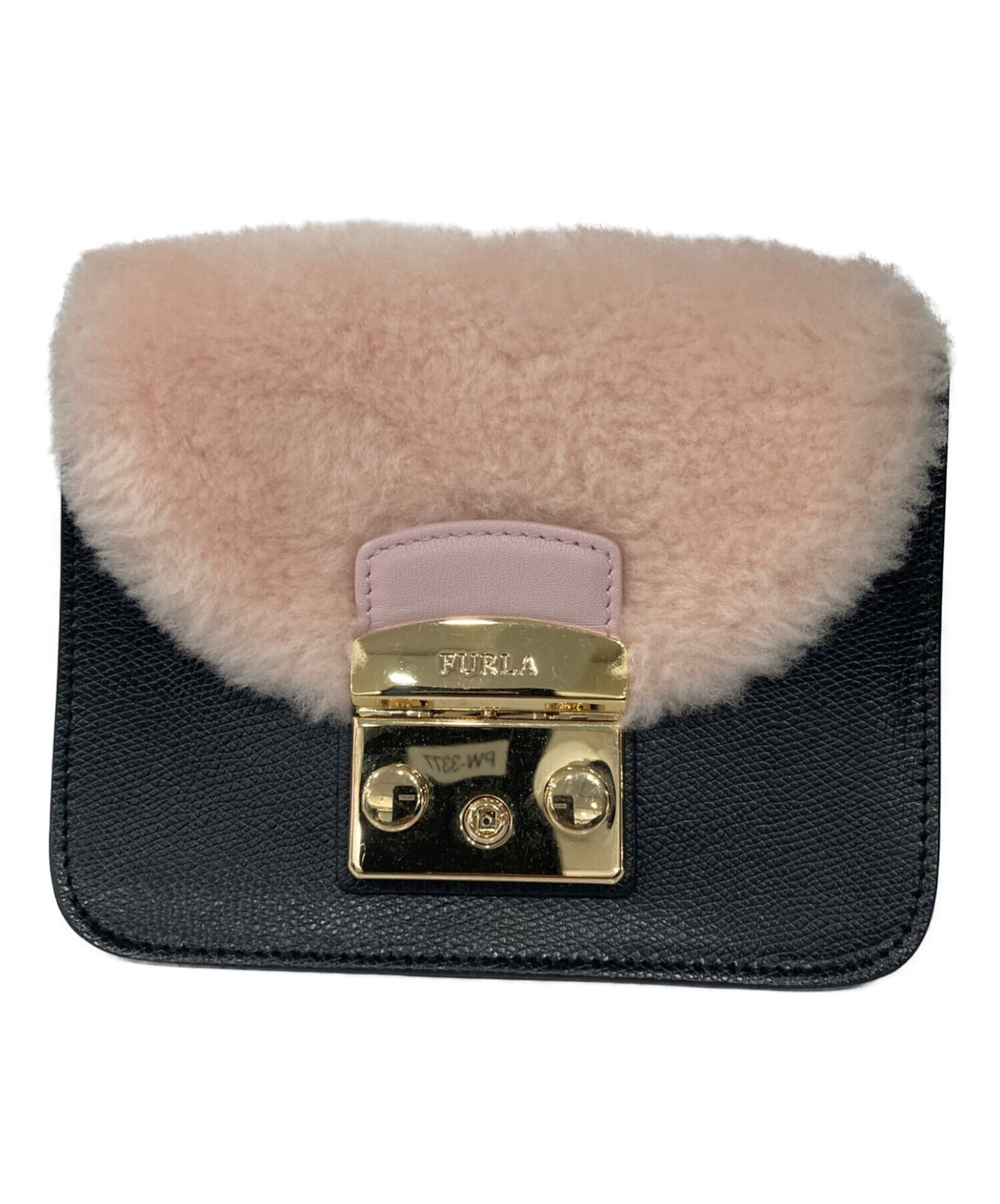 中古・古着通販】FURLA (フルラ) メトロポリスショルダーバッグ ピンク 