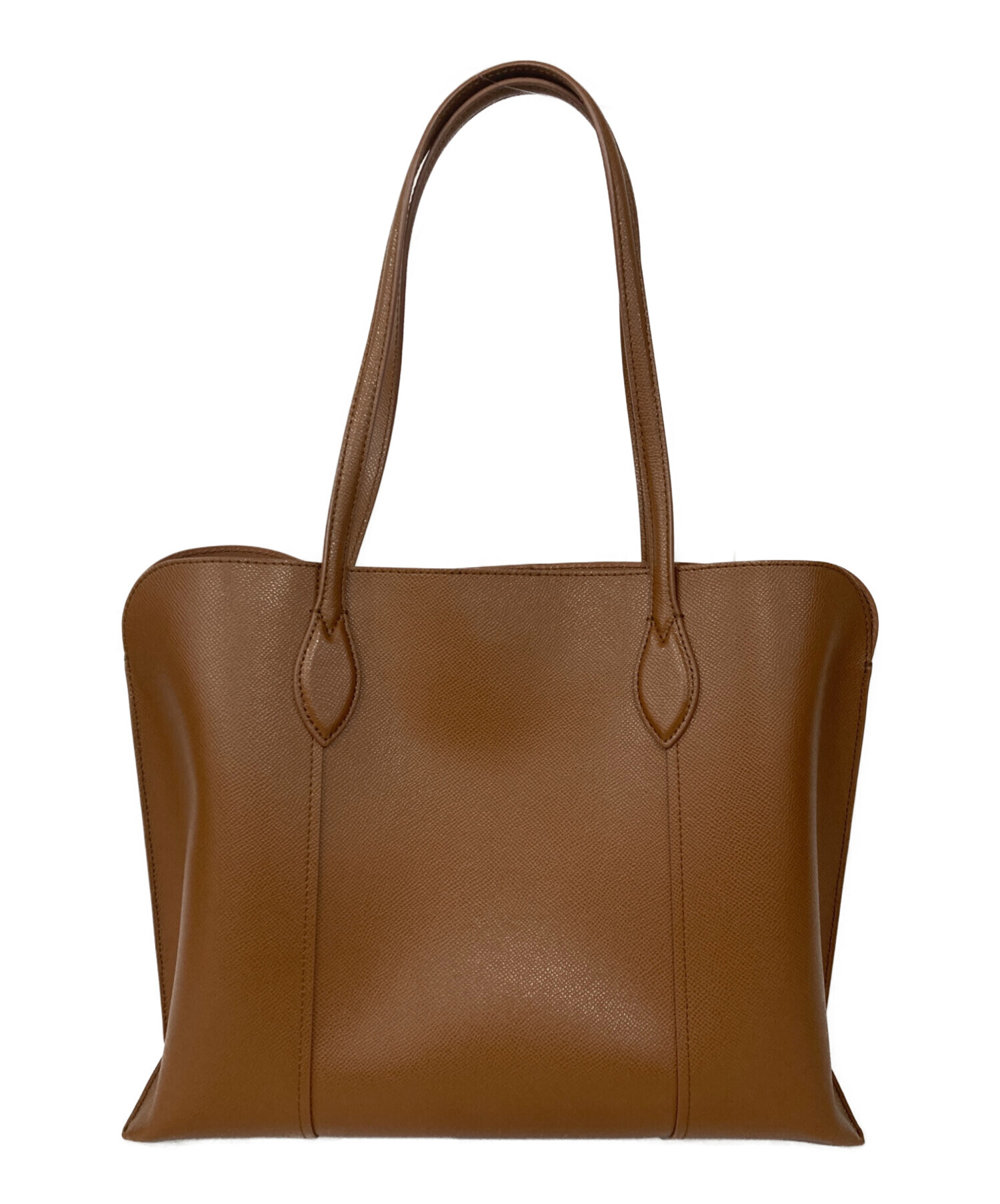 お値下げ中✩FURLA トートバッグ　ブラウン 中古・古着通販】FURLA (フルラ) トートバッグ ブラウン｜ブランド