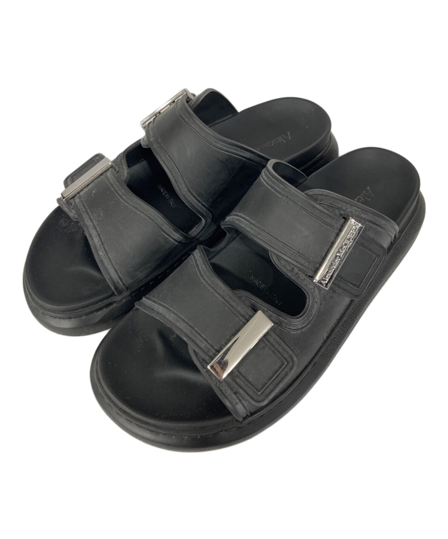 アレキサンダーマックイーン ALEXANDER MCQUEEN ラバーサンダル 中古・古着通販】ALEXANDER McQUEEN (アレキサンダーマックイーン