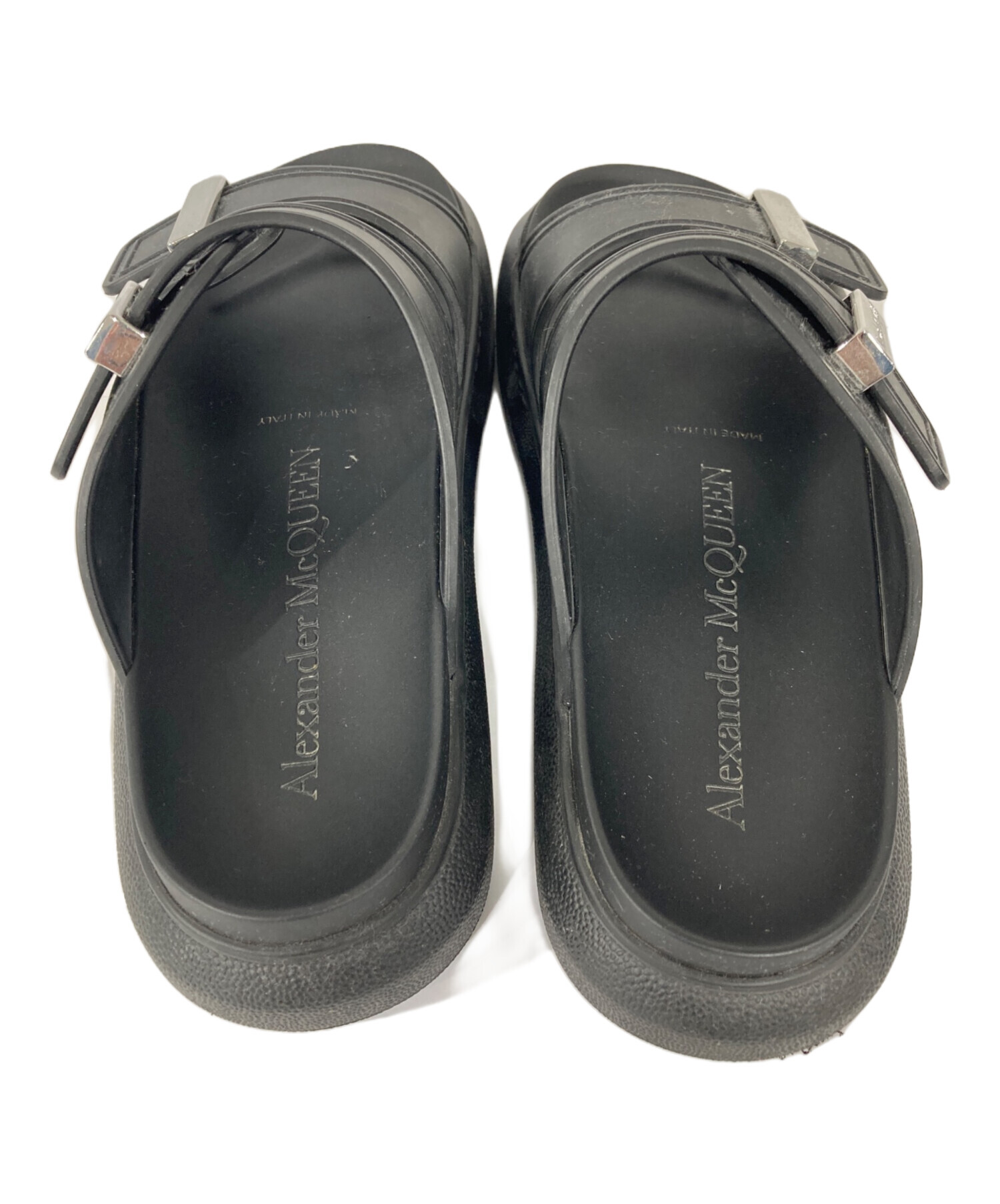 アレキサンダーマックイーン ALEXANDER MCQUEEN ラバーサンダル 中古・古着通販】ALEXANDER McQUEEN (アレキサンダーマックイーン