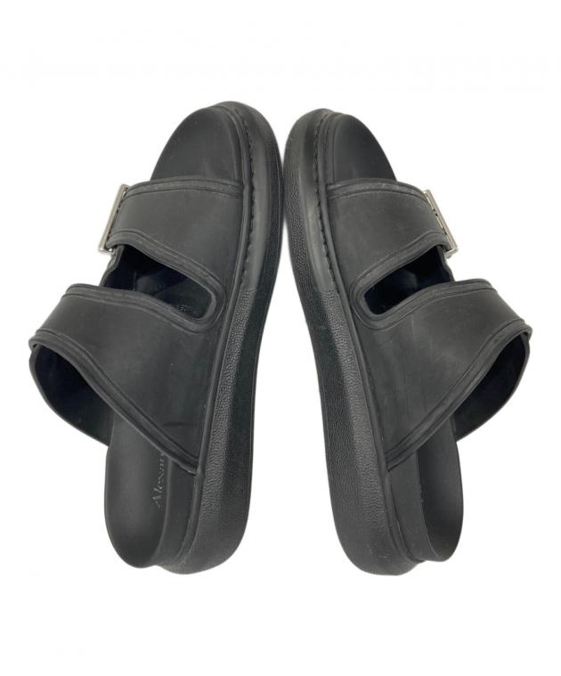 IRAM最終金額【新品】Alexander McQUEEN レザーサンダル 中古・古着通販】ALEXANDER McQUEEN (アレキサンダーマックイーン