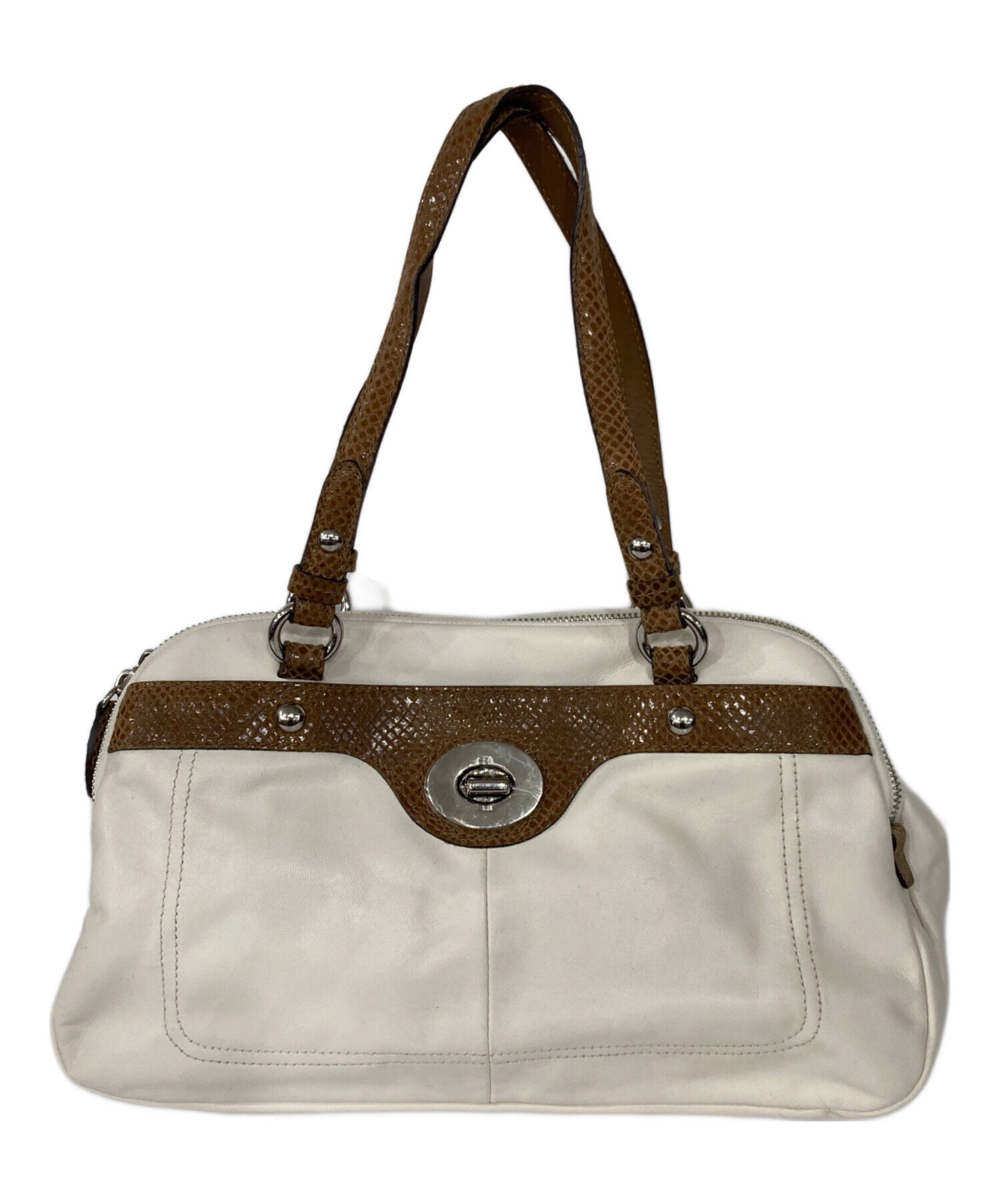 中古・古着通販】COACH (コーチ) ペネロピ レザー サッチェル