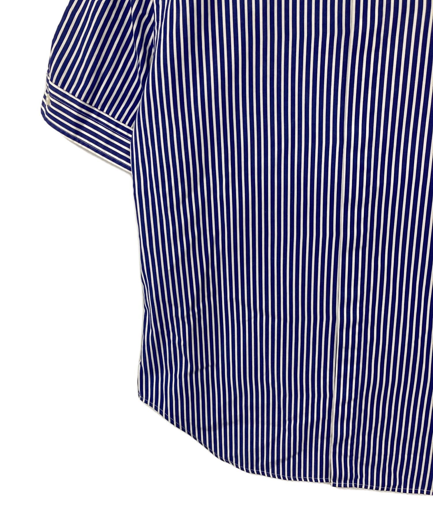 中古・古着通販】RALPH LAUREN (ラルフローレン) 半袖ストライプシャツ