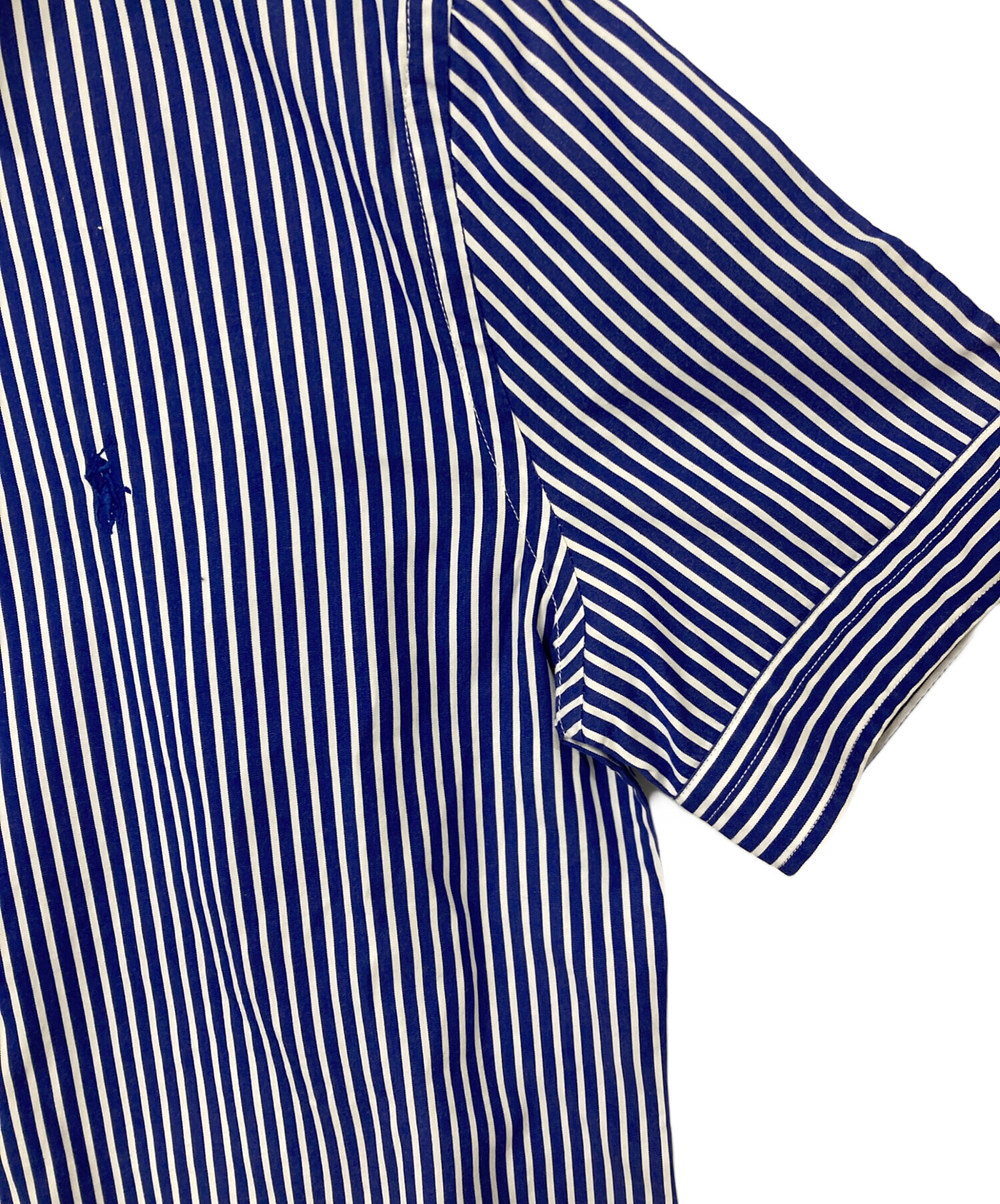 中古・古着通販】RALPH LAUREN (ラルフローレン) 半袖ストライプシャツ