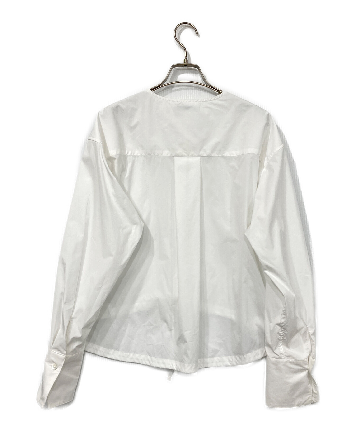 中古・古着通販】heliopole (エリオポール) DRAWSTRING SHIRT/ドロー