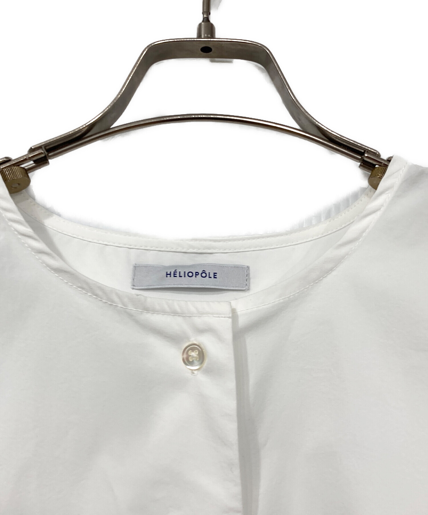 中古・古着通販】heliopole (エリオポール) DRAWSTRING SHIRT/ドロー